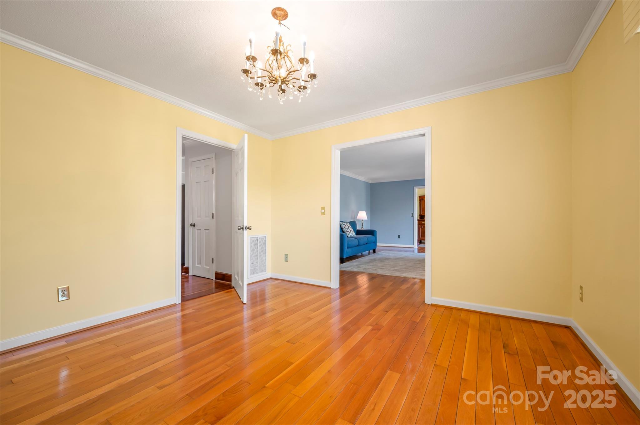 147 Anne Street Rutherfordton, NC 28139 - Photo 9 of 31 a view of a hallway with wooden floor