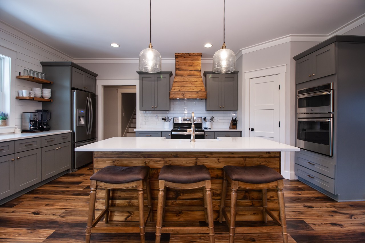 1190 Greenvale Road Milton, TN 37118 - Photo 7 of 21 a kitchen with a dining table chairs sink and cabinets
