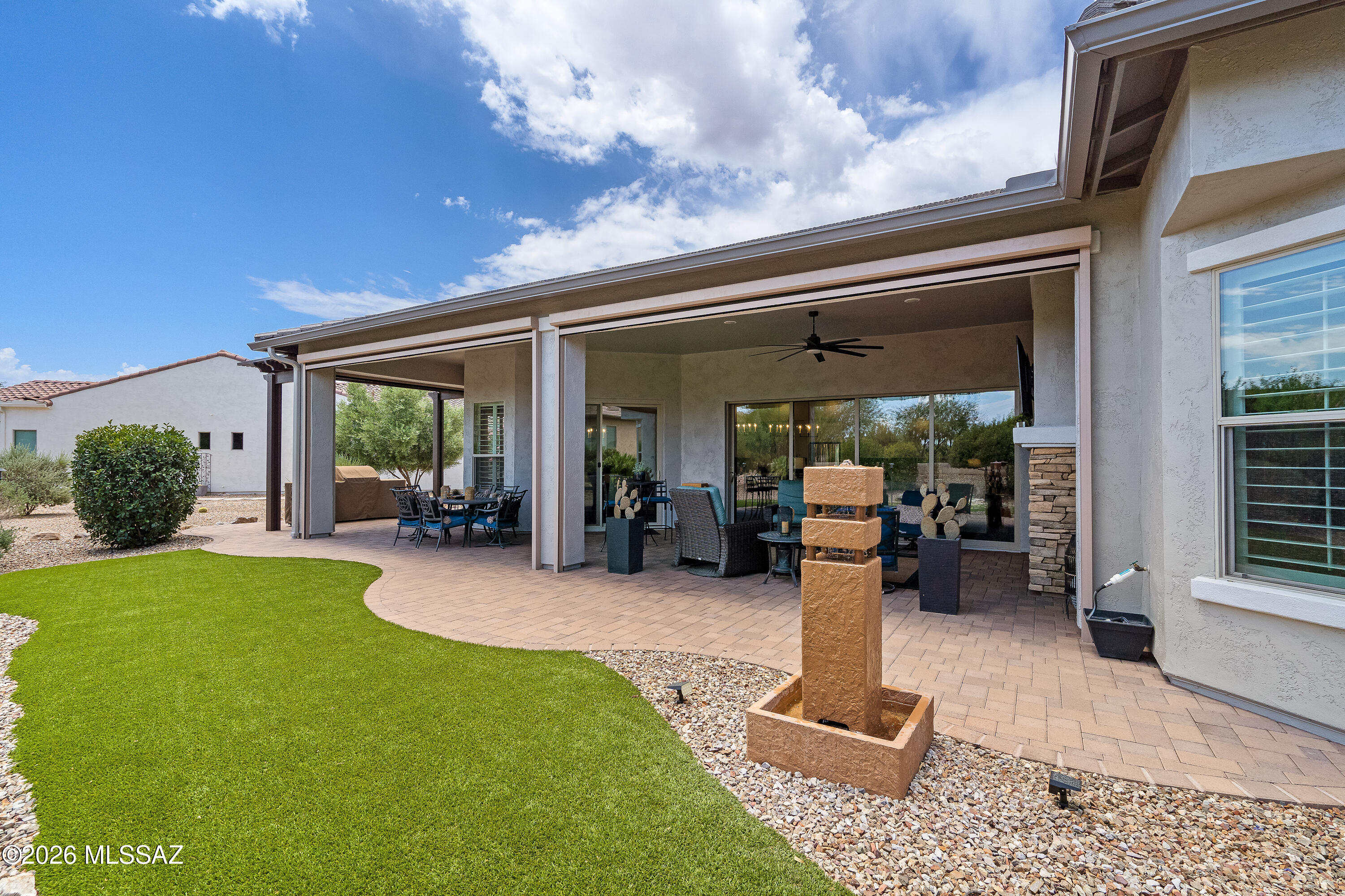 60961 East Arbor Basin Road Oracle, AZ 85623 - Photo 33 of 50 Low-Maintenance Luxury Landscaping