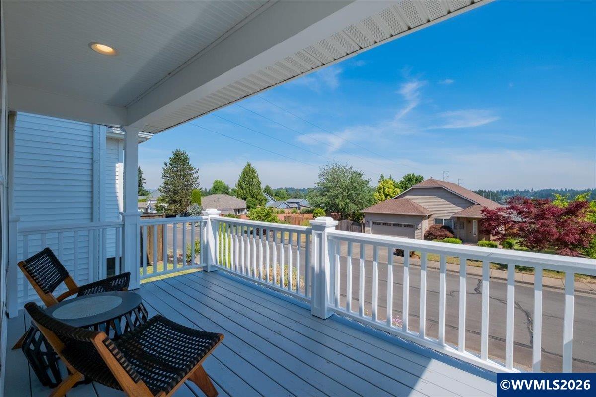 1492 Northwest Penny Lane Albany, OR 97321 - Photo 10 of 50 a view of a chairs on the roof deck