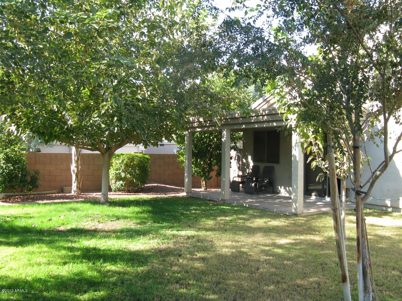 12537 West Redfield Road El Mirage, AZ 85335 - Photo 8 of 22 Rear yard from the back fence