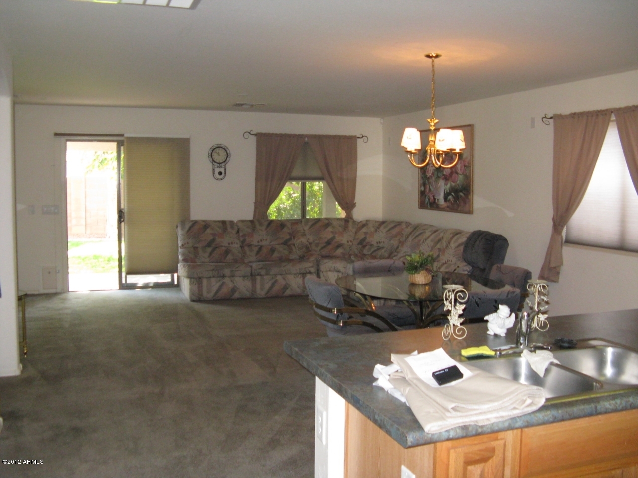 12537 West Redfield Road El Mirage, AZ 85335 - Photo 10 of 22 Living room from the entry way