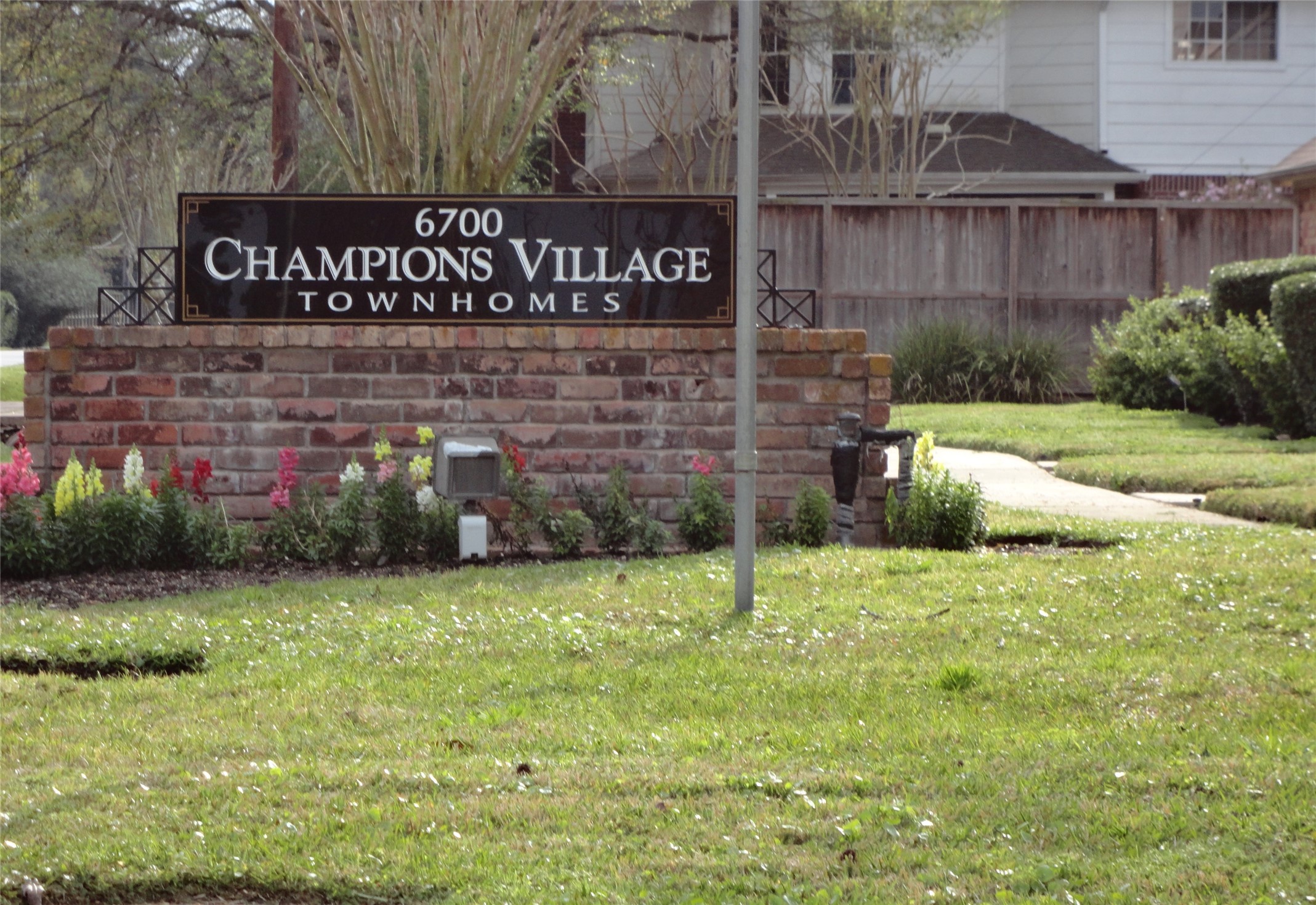 a view of a street sign