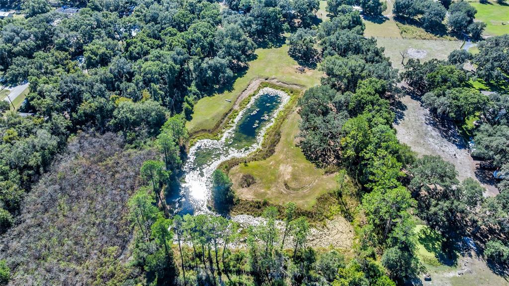 5012 West C 476 Bushnell, FL 33513 - Photo 1 of 42 an aerial view of a house with a yard and large trees