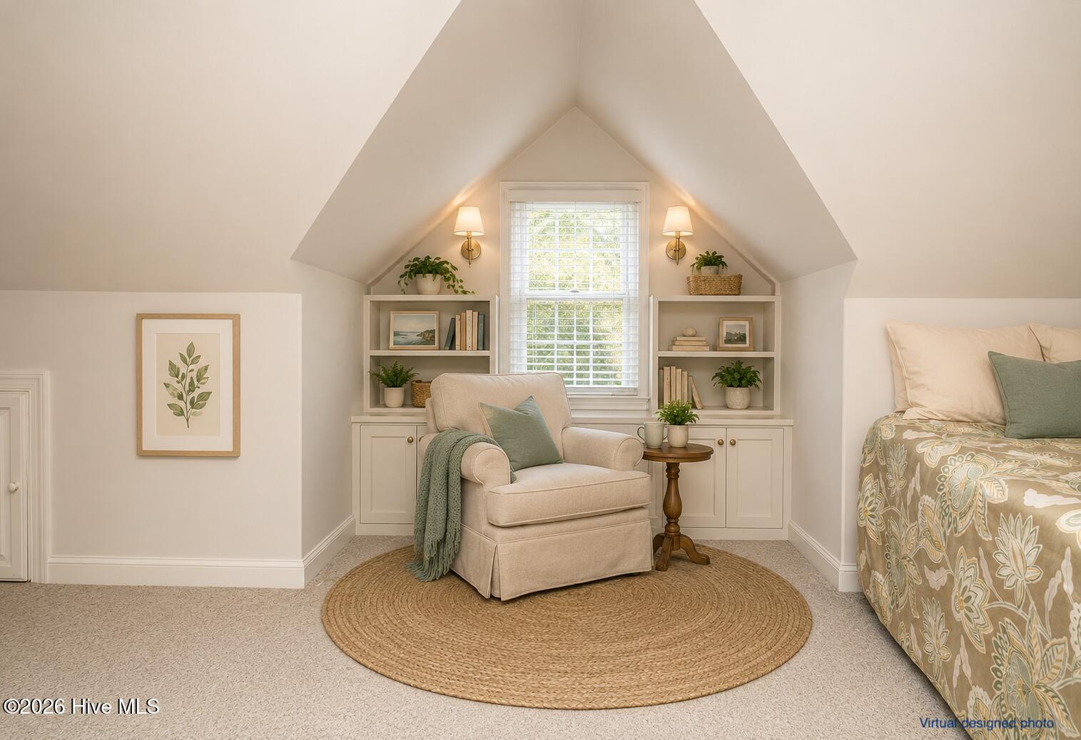 523 Candlewick Lane Southwest Ocean Isle Beach, NC 28469 - Photo 42 of 85 AI Generated Bonus Room Reading Nook Update
