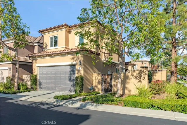 front view of a house with a street