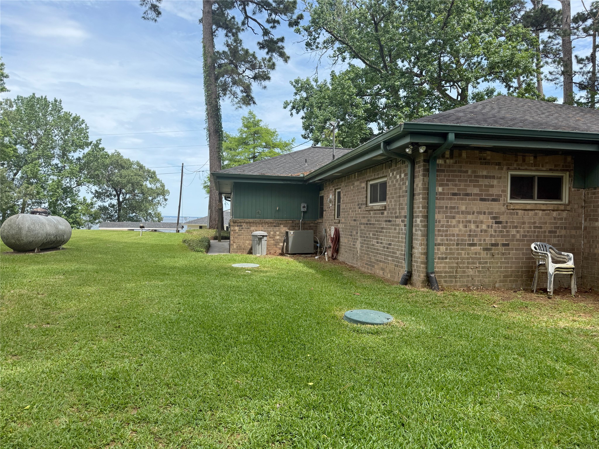 192 Sam Houston Loop Point Blank, TX 77364 - Photo 33 of 42 Back side of the house facing the lake.