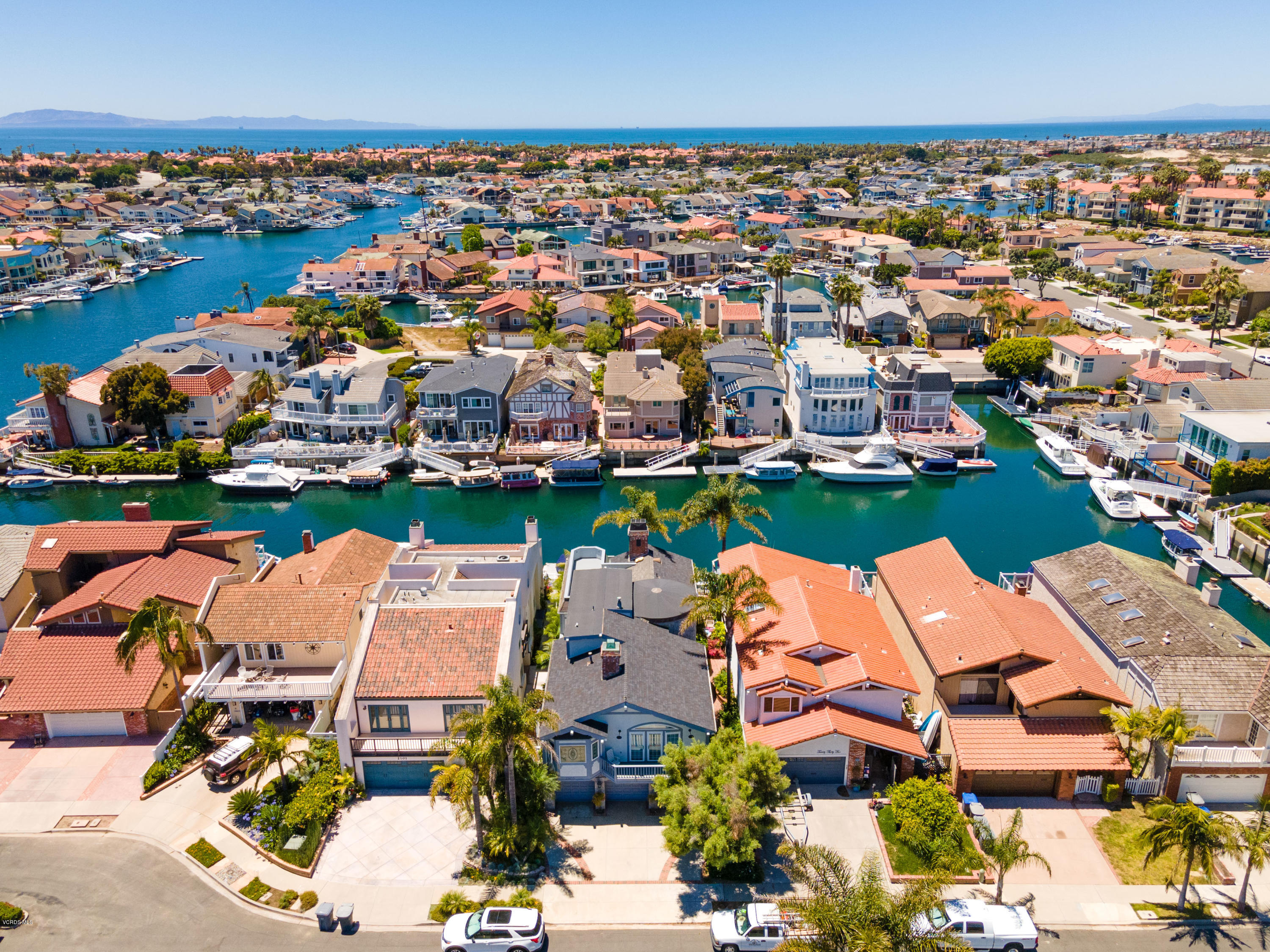 2045 Ravoli Drive Oxnard, CA 93035 - Photo 33 of 36 2045 ravoli MLS drone front of home pic