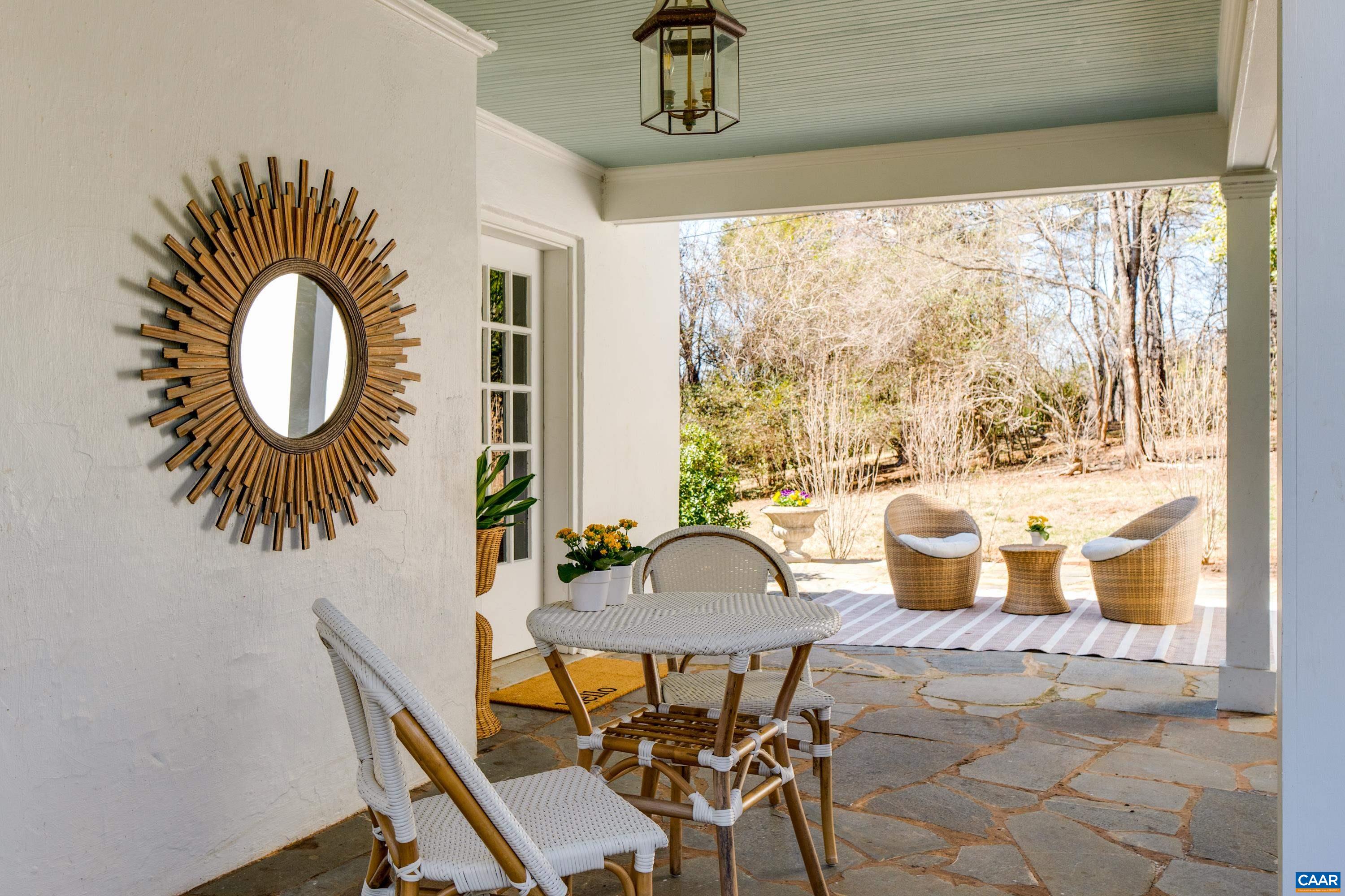 12 Old Farm Road Charlottesville, VA 22903 - Photo 35 of 39 a view of a dining room with furniture window and outside view