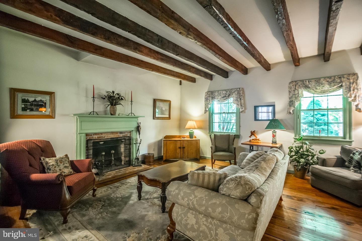 3900 Chaneyville Road Owings, MD 20736 - Photo 5 of 30 a living room with furniture and a fireplace