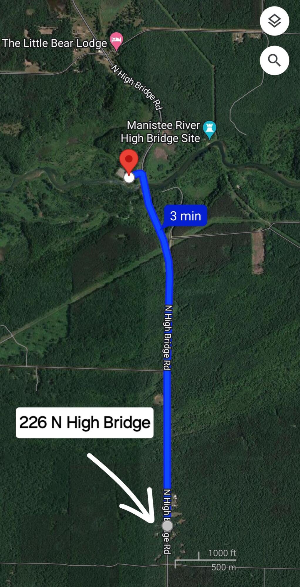 226 North High Bridge Road Wellston, MI 49689 - Photo 37 of 40 2 Miles to Manistee River High Bridge Si