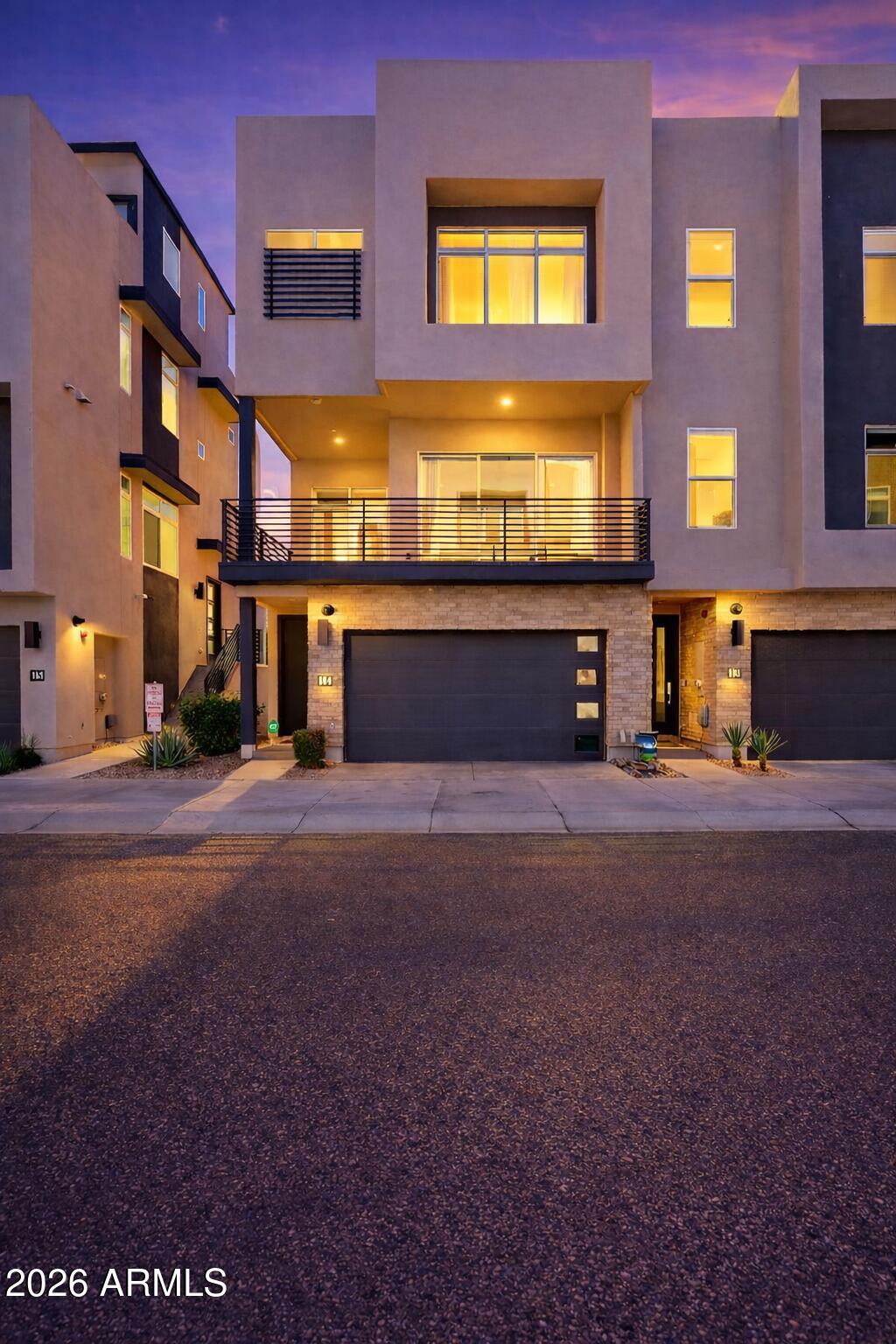6850 East McDowell Road, Unit 14 Scottsdale, AZ 85257 - Photo 7 of 48 Front Exterior Twilight