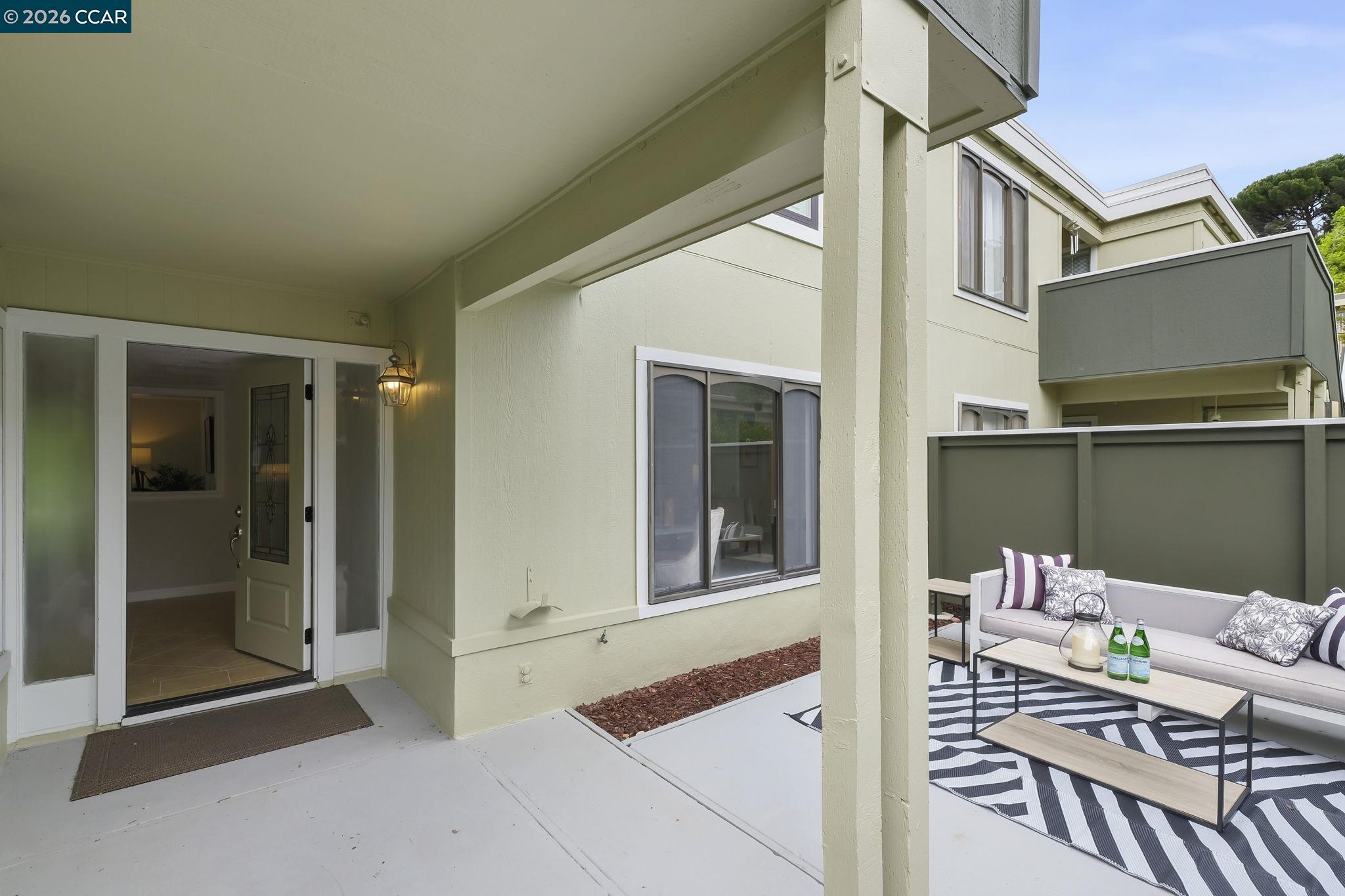 2057 Golden Rain Road, Unit 4 Walnut Creek, CA 94595 - Photo 3 of 20 a view of balcony and patio