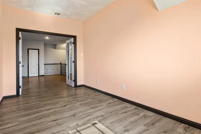 a view of swimming pool with seating space