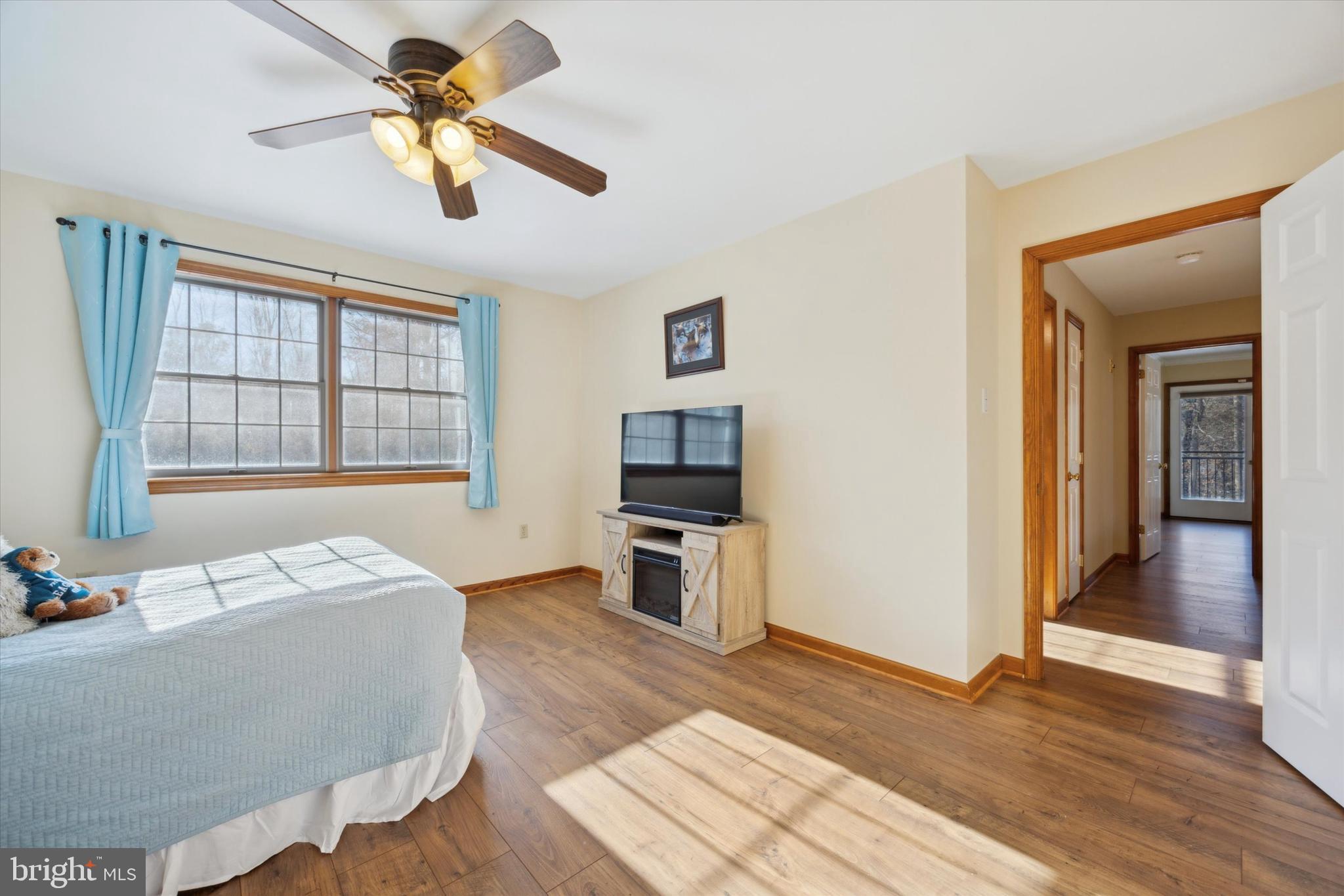 78 7 Stars Road Spring City, PA 19475 - Photo 42 of 117 a bedroom with a bed and a flat screen tv