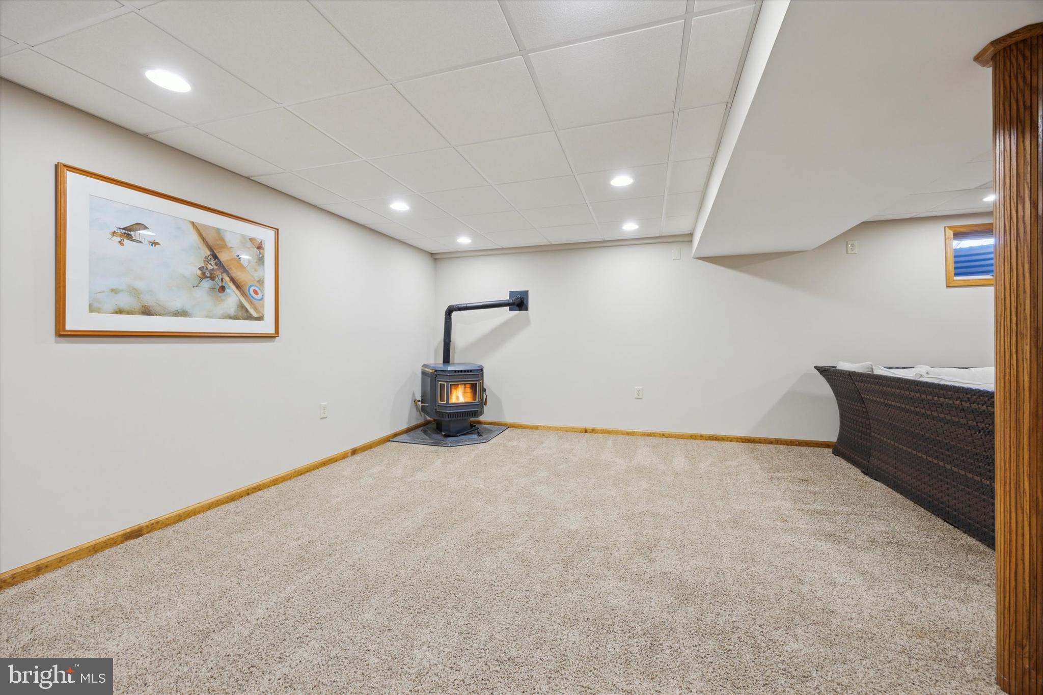 78 7 Stars Road Spring City, PA 19475 - Photo 55 of 117 Basement with Pellet or Convert to Gas Stove