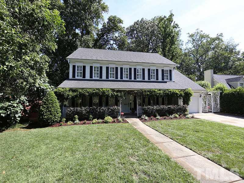 2805 Rothgeb Drive Raleigh, NC 27609 - Photo 1 of 25 a view of a house with backyard and sitting area