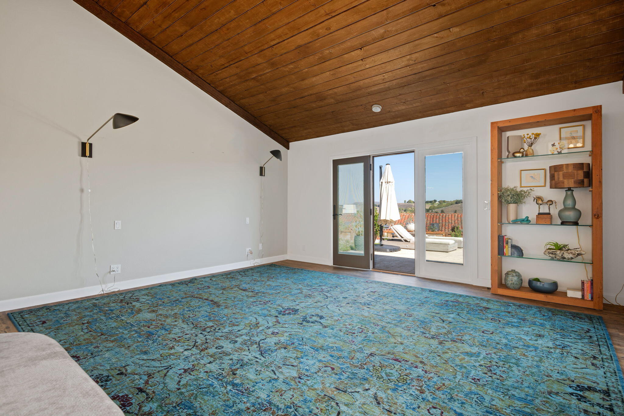793 Alisal Road Solvang, CA 93463 - Photo 17 of 44 a view of livingroom with an empty space and a window