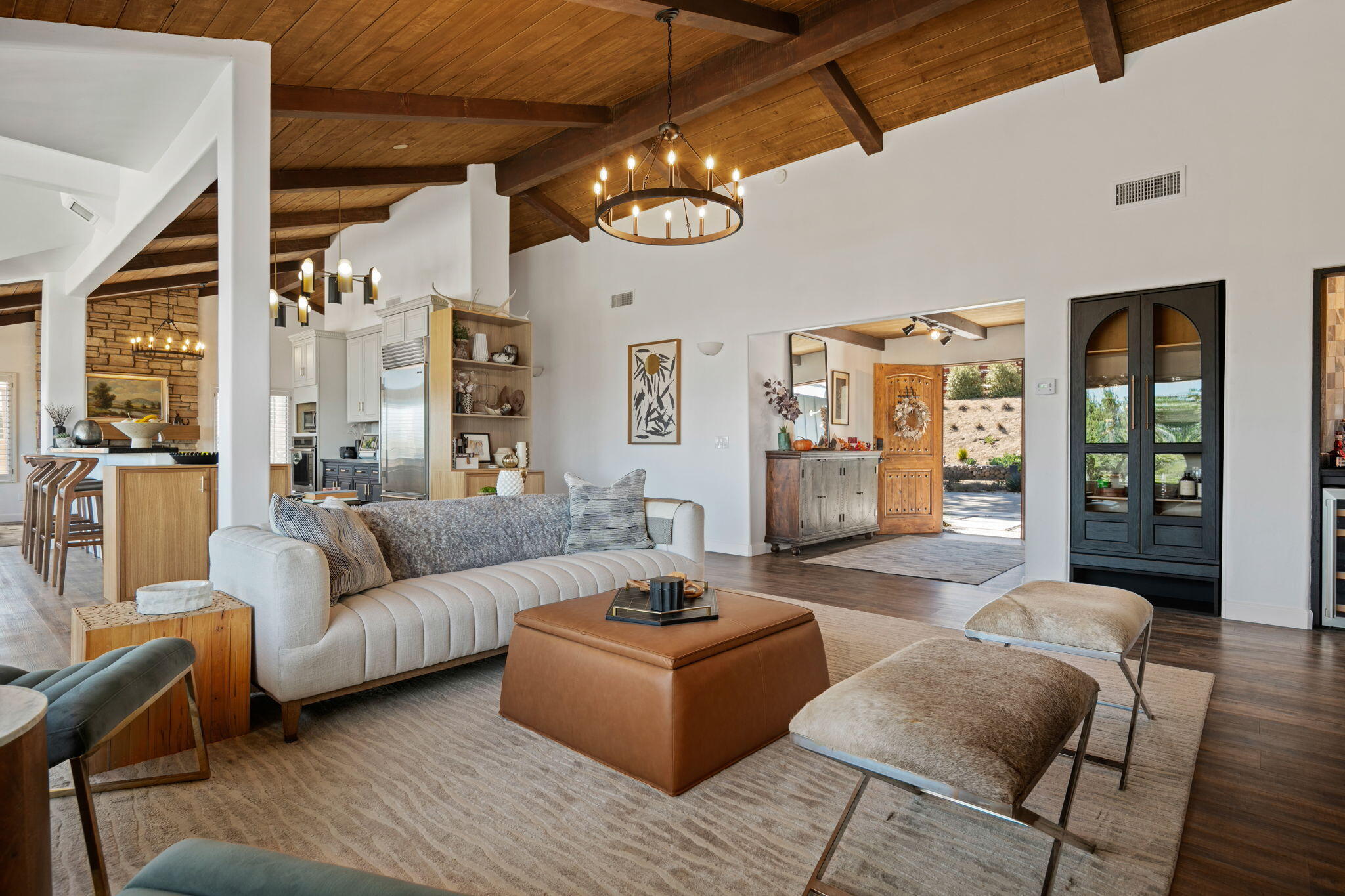 793 Alisal Road Solvang, CA 93463 - Photo 3 of 44 a living room with furniture kitchen and a table