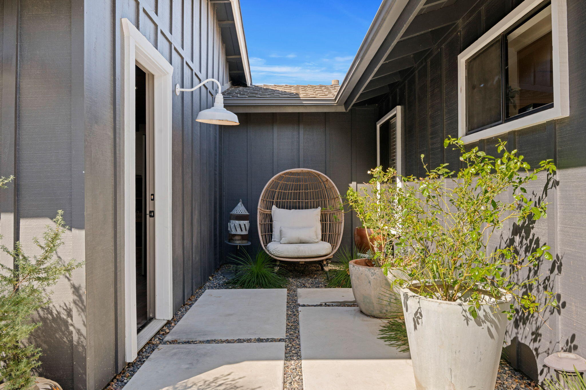 793 Alisal Road Solvang, CA 93463 - Photo 37 of 44 a front view of a house with a garden