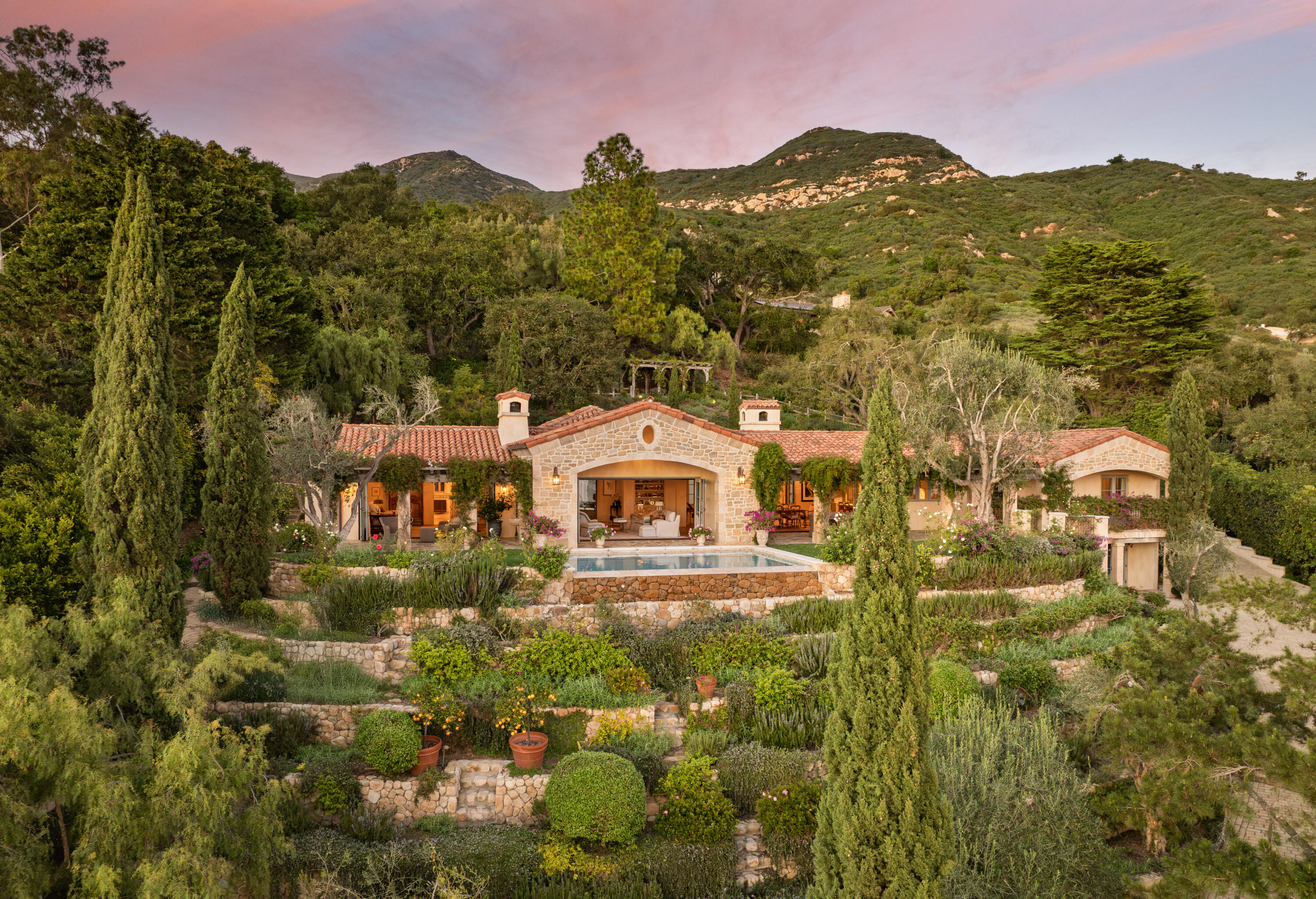 965 Brooktree Road Montecito, CA 93108 - Photo 1 of 26 a view of a city with a building in the background