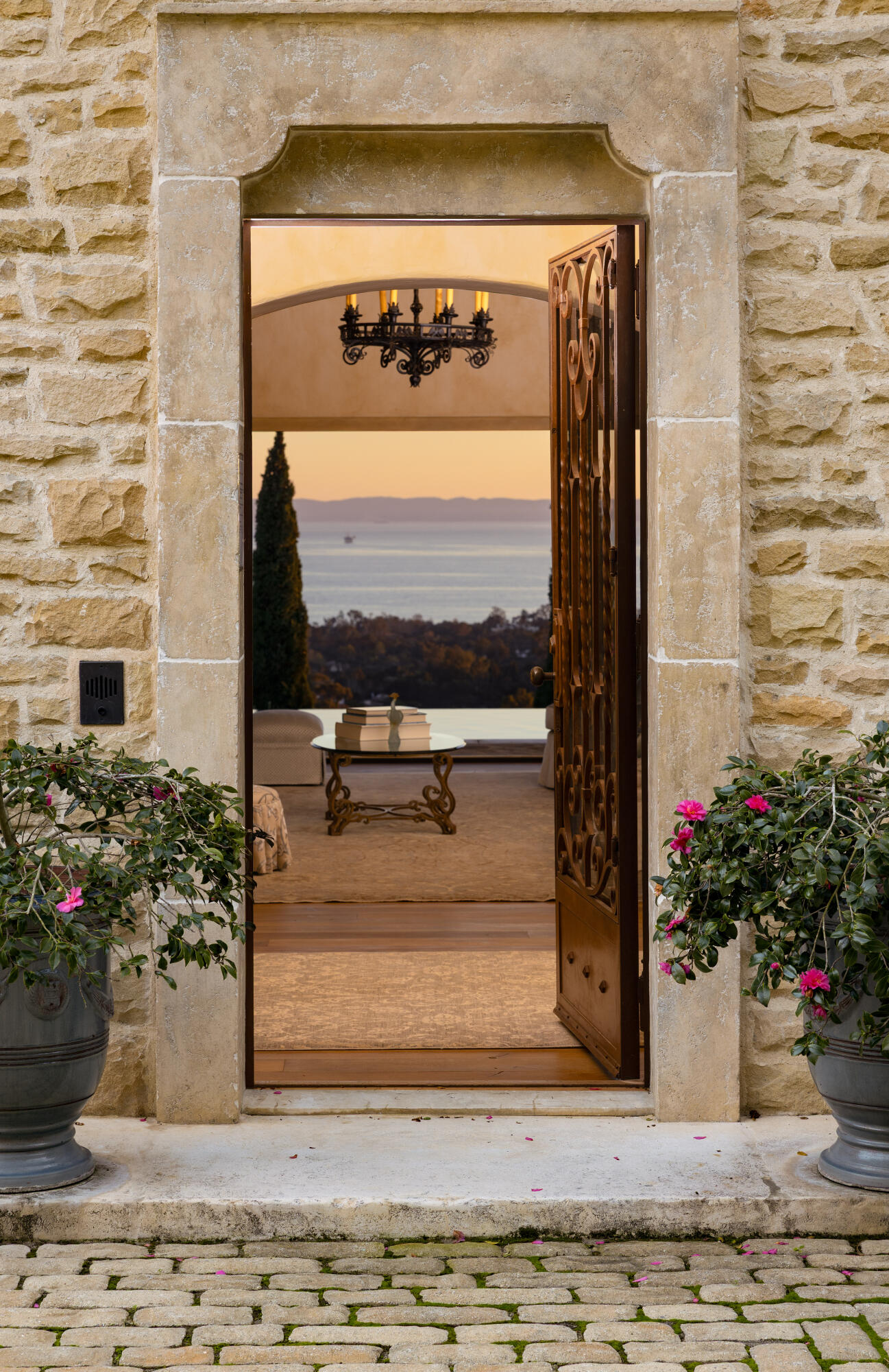 965 Brooktree Road Montecito, CA 93108 - Photo 21 of 26 a view of a entryway door of the house