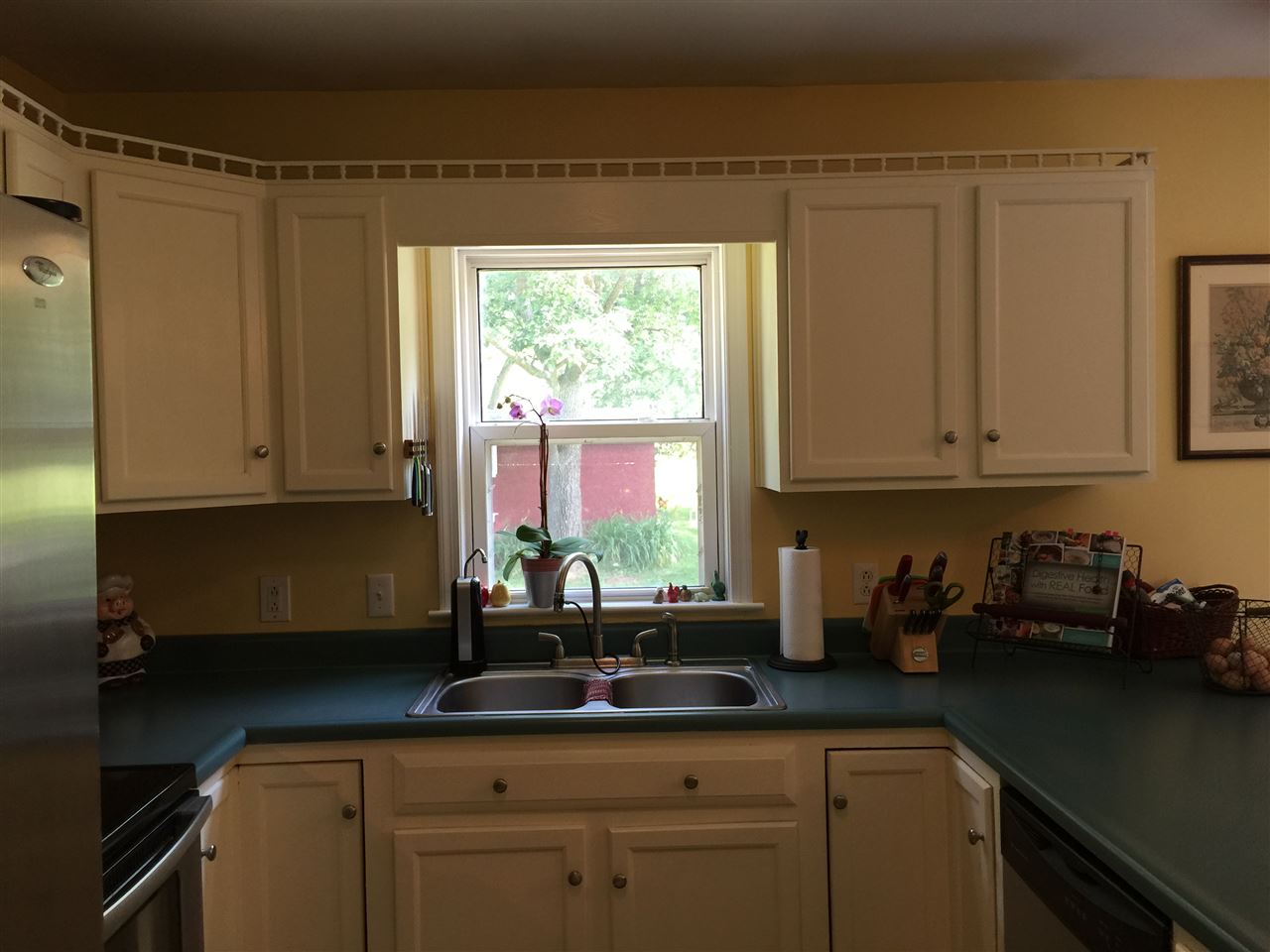 1822 Tinkling Spring Road Staunton, VA 24401 - Photo 19 of 49 a kitchen with appliances cabinets and a counter top space