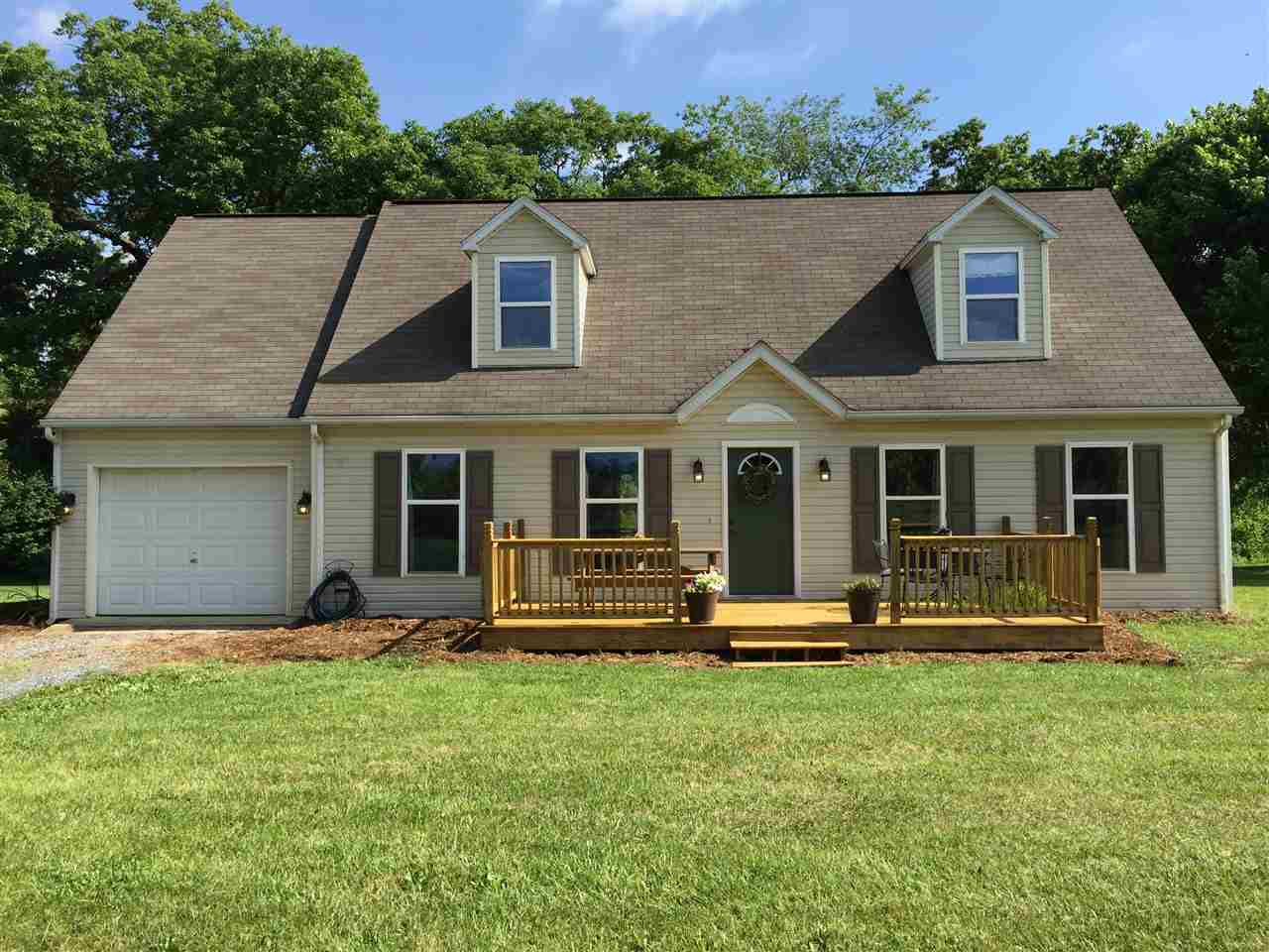 1822 Tinkling Spring Road Staunton, VA 24401 - Photo 2 of 49 a front view of house with yard and green space