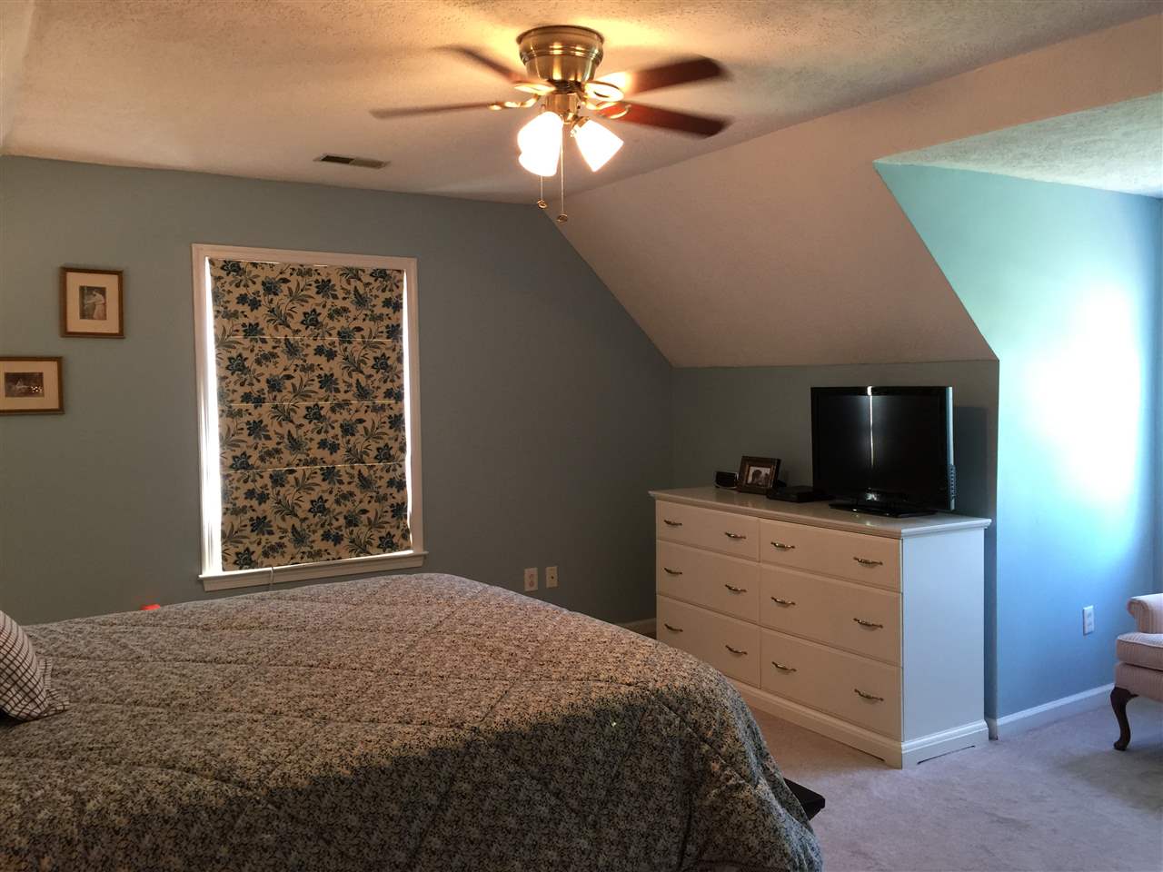 1822 Tinkling Spring Road Staunton, VA 24401 - Photo 33 of 49 a bedroom with a bed and a television