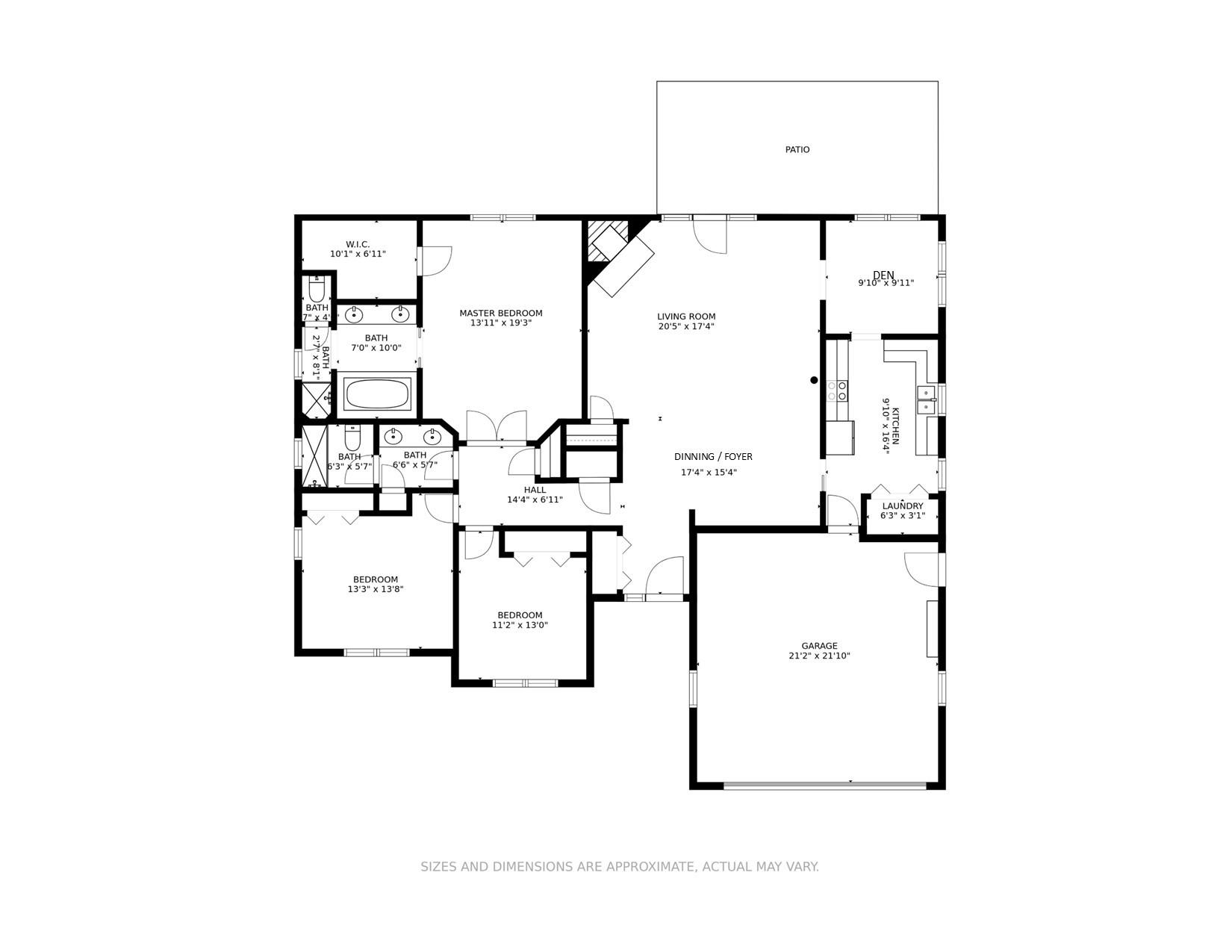 5321 Huntridge Road Roanoke, VA 24012 - Photo 32 of 32 huntridge floor plan