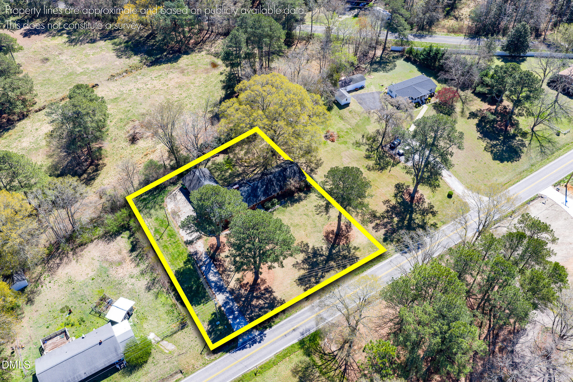 704 Pearces Road Zebulon, NC 27597 - Photo 24 of 26 Aerial view