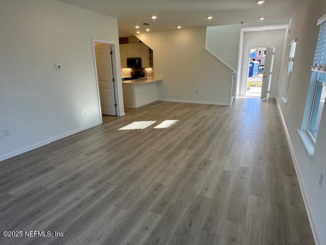 57 Camphor Laurel Road St. Augustine, FL 32092 - Photo 11 of 34 a view of kitchen with cabinets and wooden floor