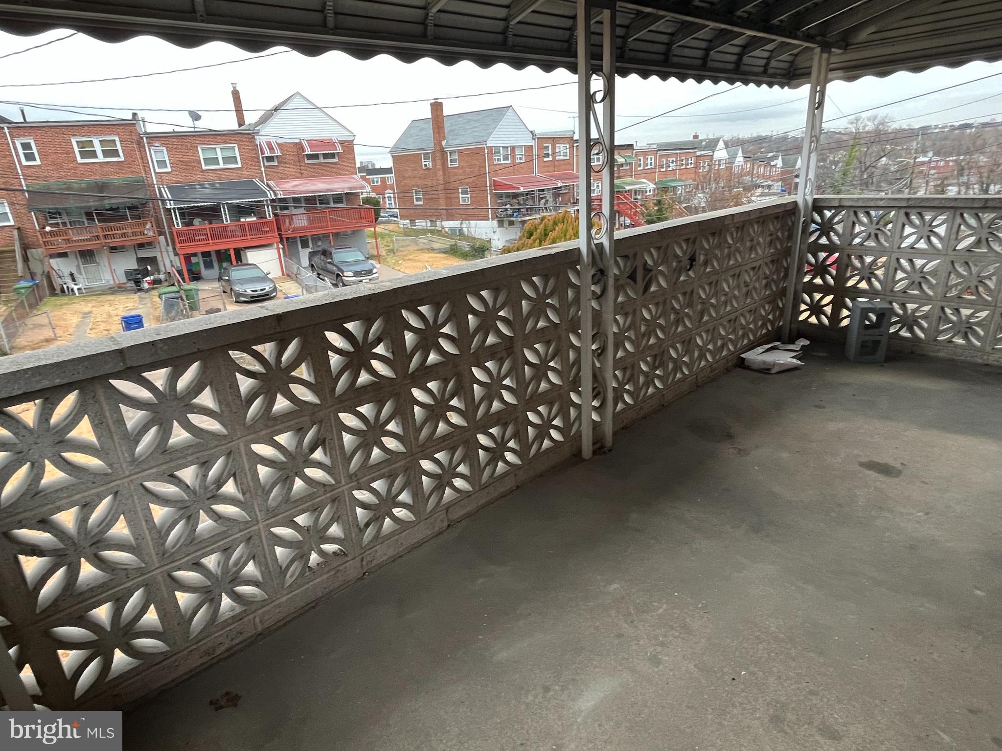4931 Sinclair Lane Baltimore, MD 21206 - Photo 8 of 11 a view of city from balcony