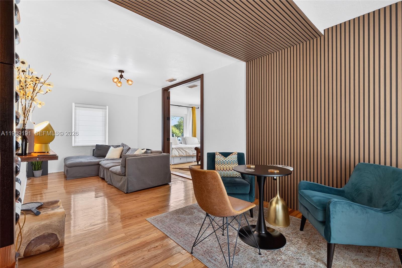 2431 Southwest 4th Street Miami, FL 33135 - Photo 22 of 33 a living room with furniture and lamp