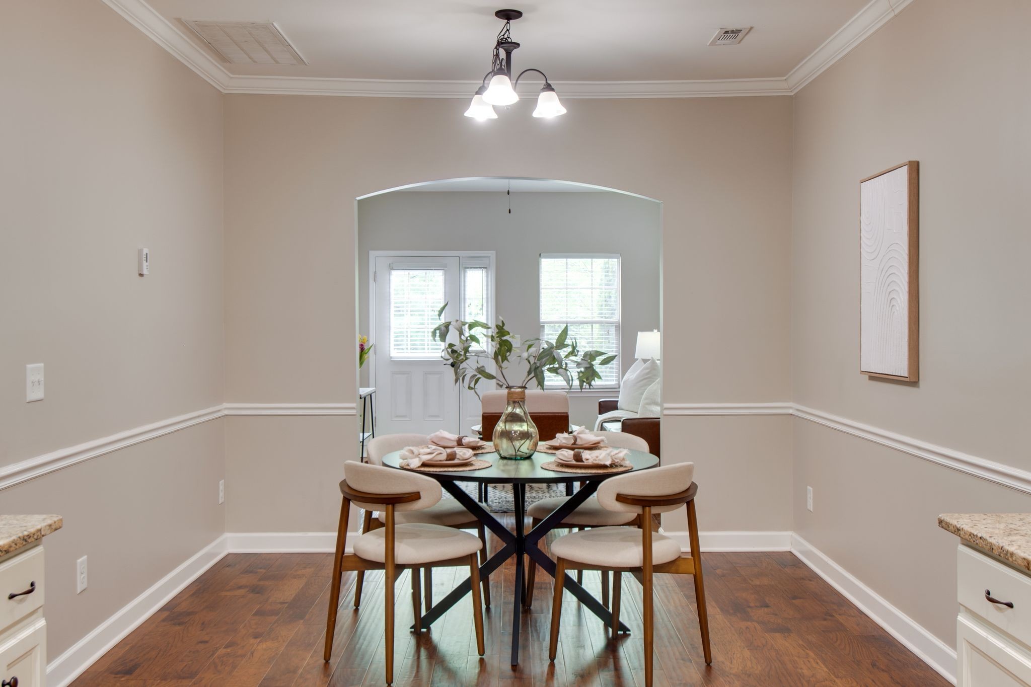 149 Velena Street Franklin, TN 37064 - Photo 12 of 27 a dining room with furniture and chandelier