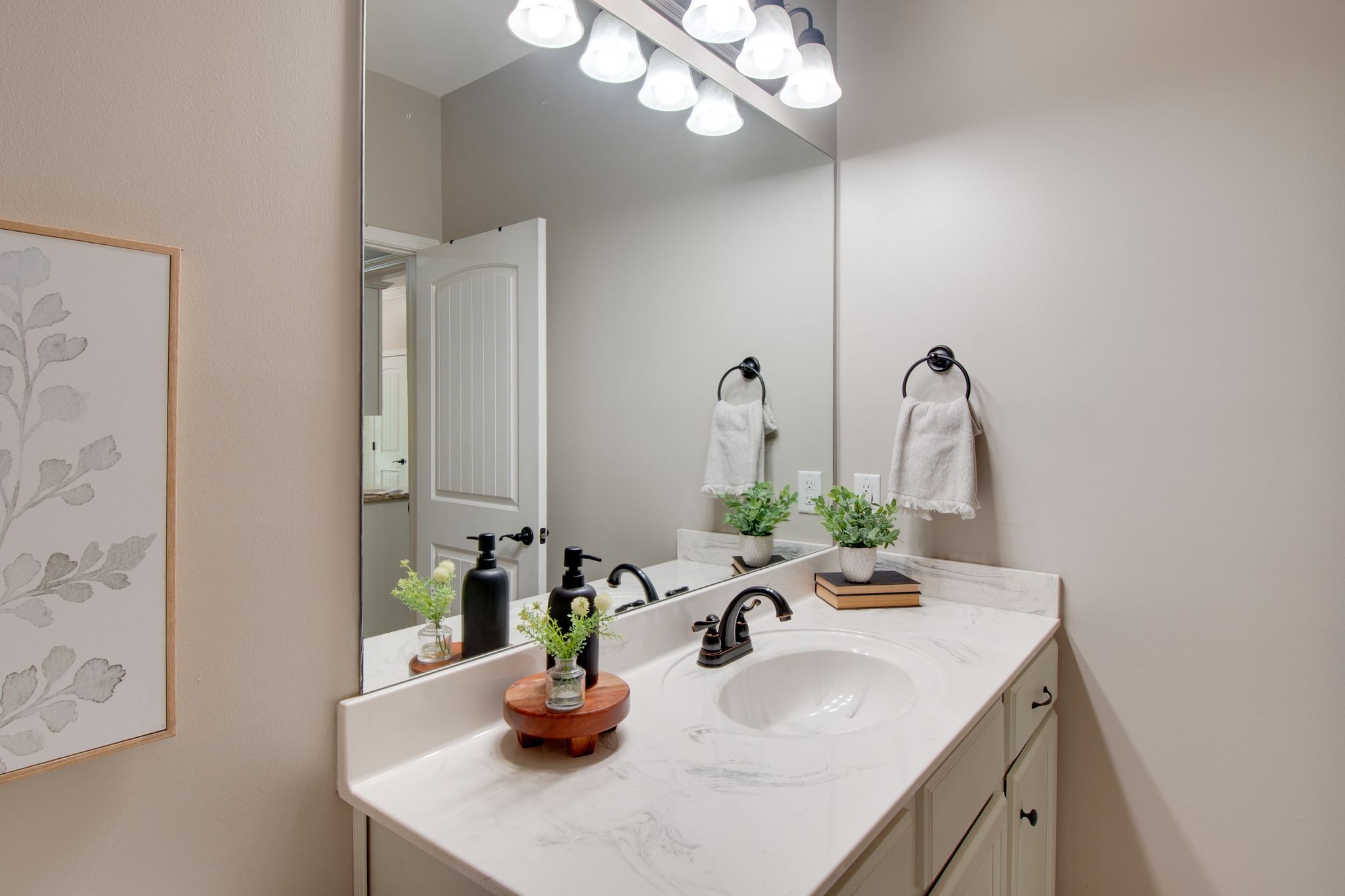 149 Velena Street Franklin, TN 37064 - Photo 20 of 27 a bathroom with a sink and a mirror