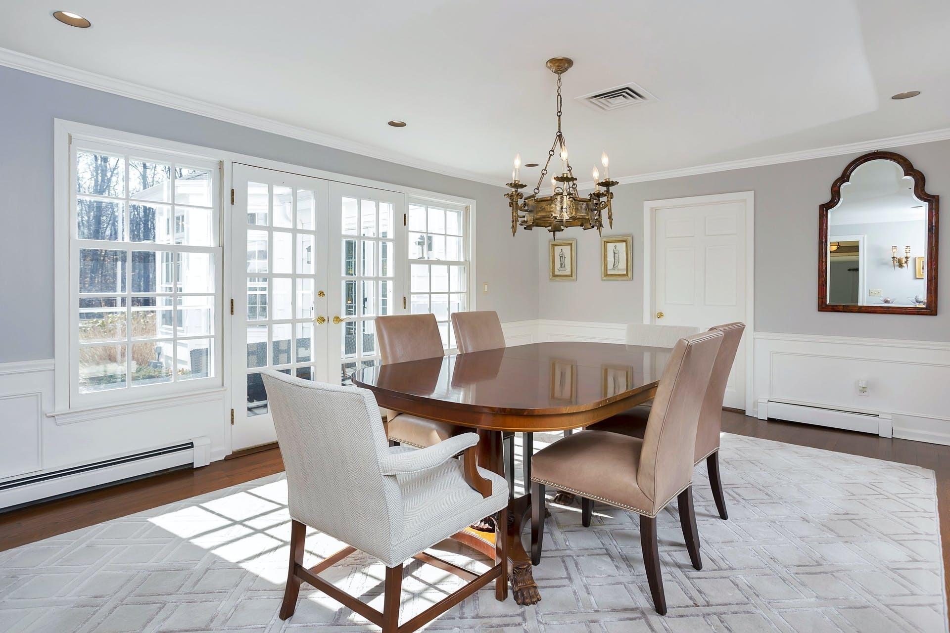 100 Stephen Mather Road Darien, CT 06820 - Photo 19 of 38 a view of a dining room with furniture window and outside view