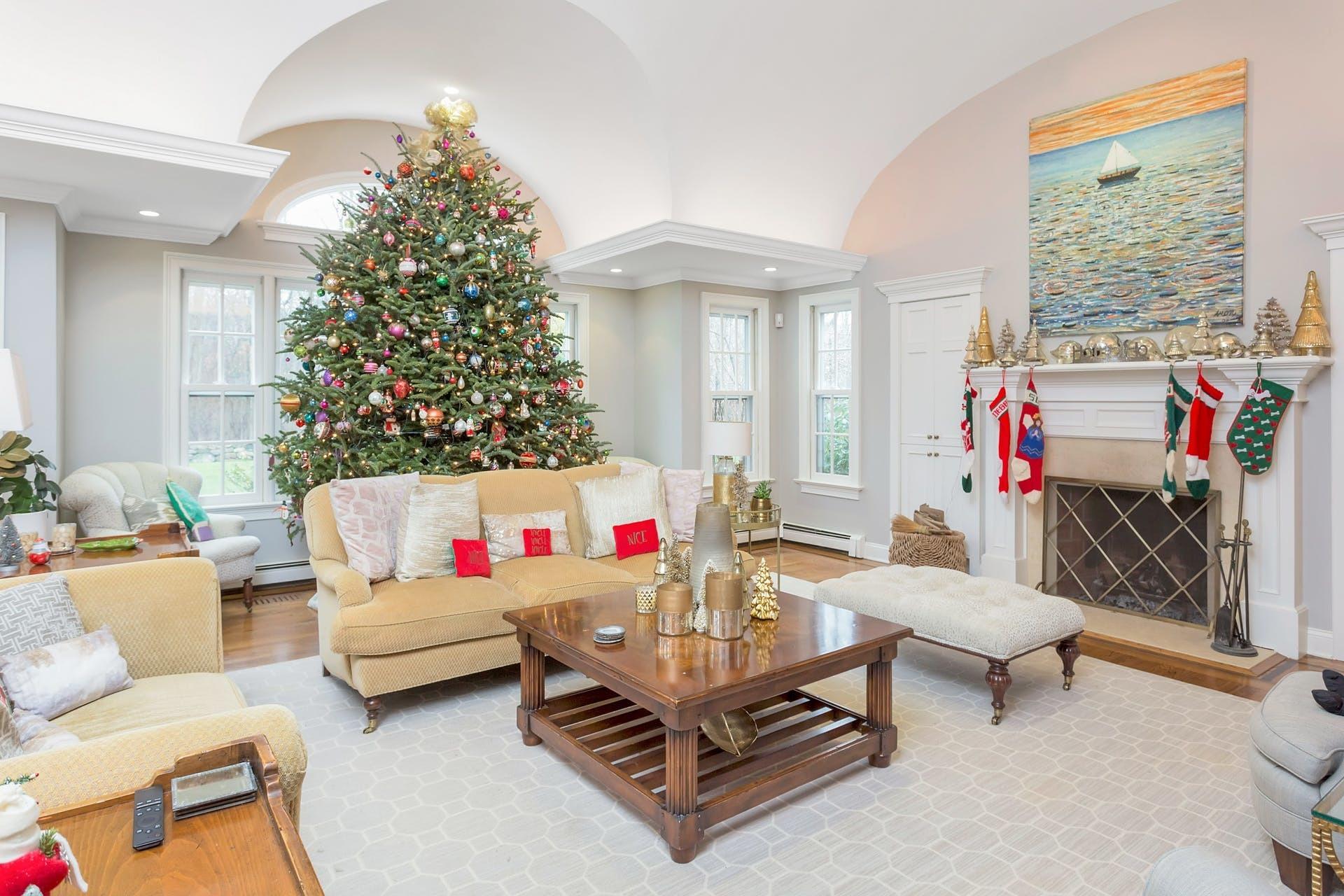 100 Stephen Mather Road Darien, CT 06820 - Photo 6 of 38 a living room with furniture and a large window