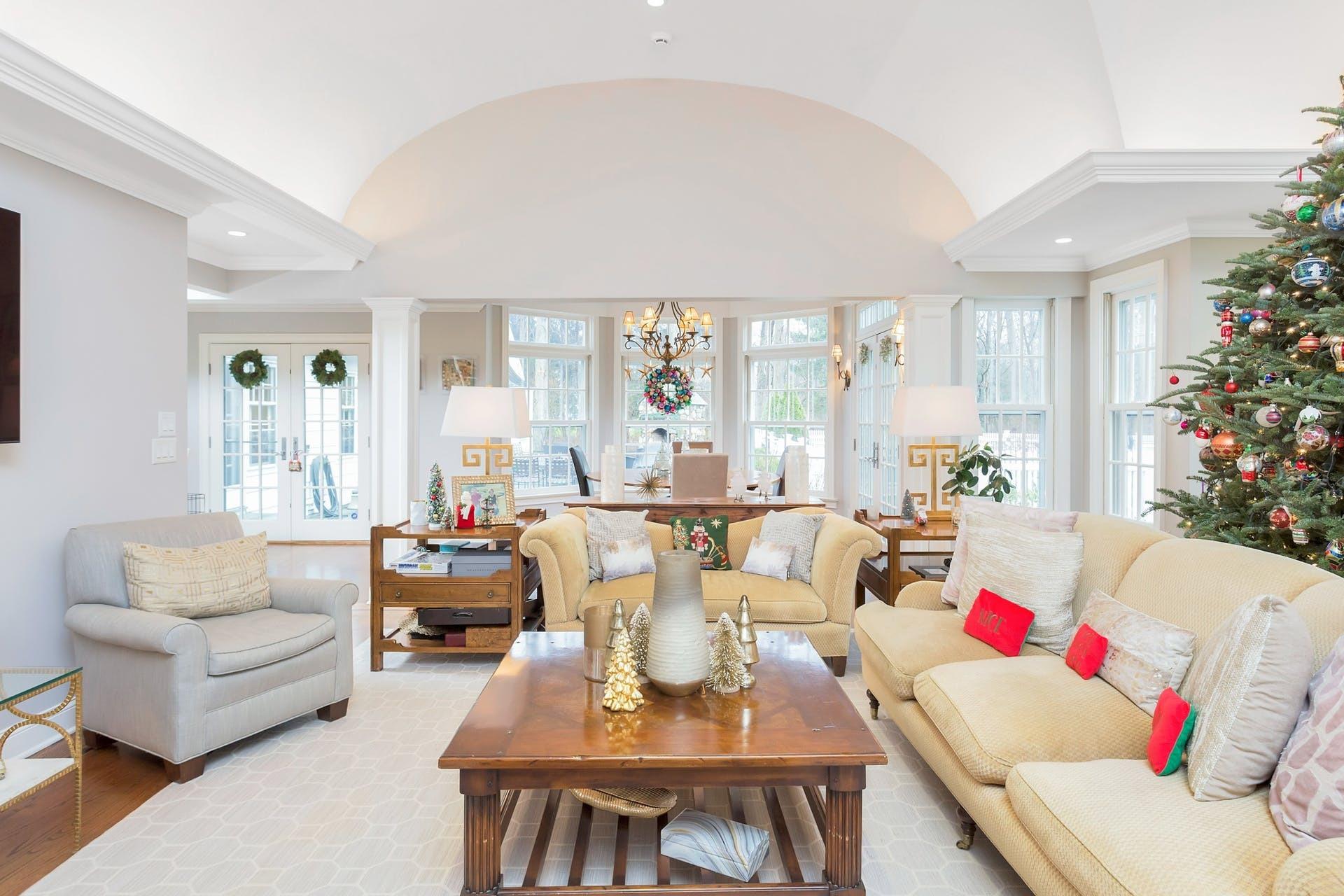 100 Stephen Mather Road Darien, CT 06820 - Photo 7 of 38 a living room with furniture and a large window