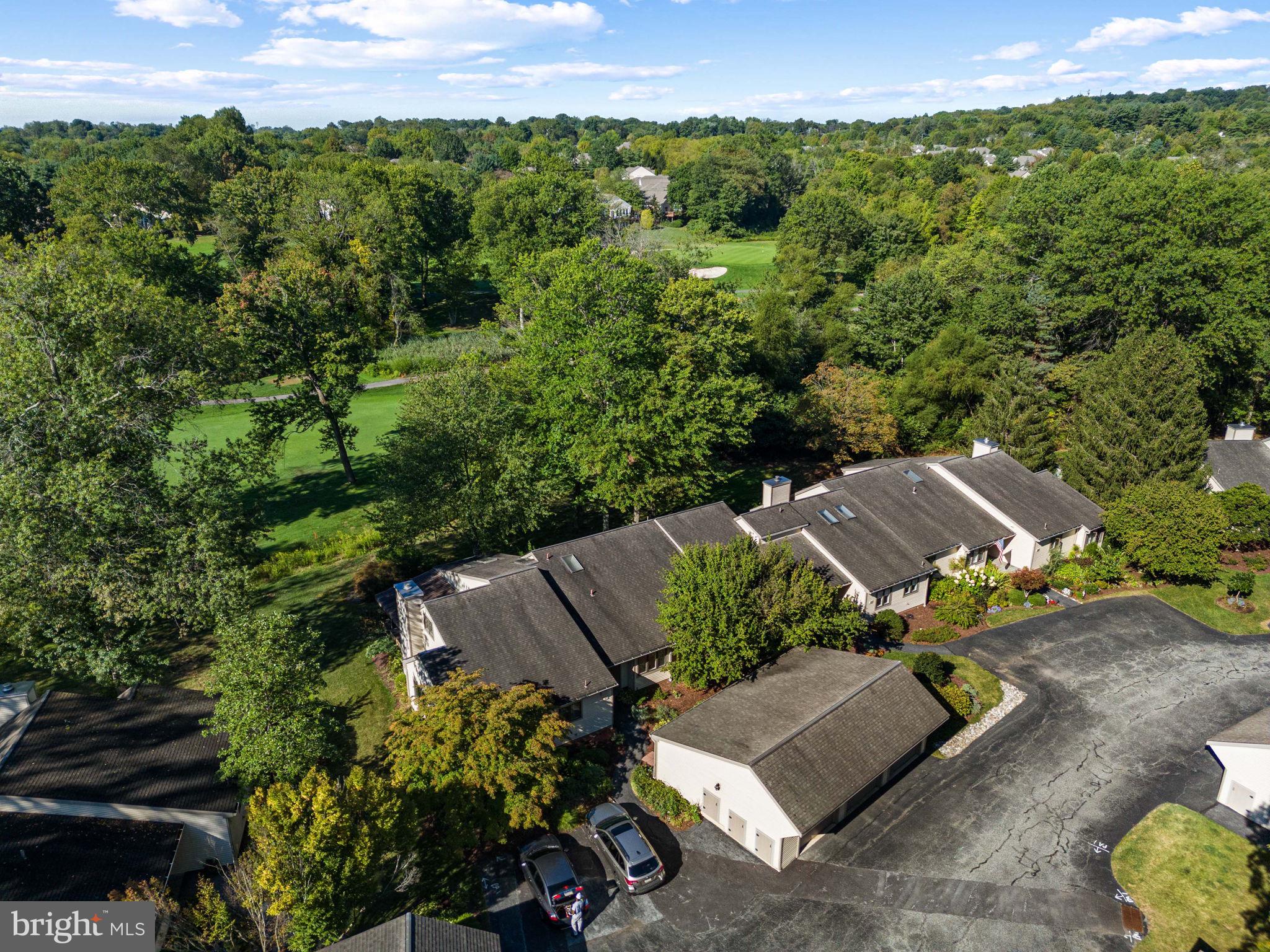 975 Kennett Way West Chester, PA 19380 - Photo 43 of 48 an aerial view of a house with a yard
