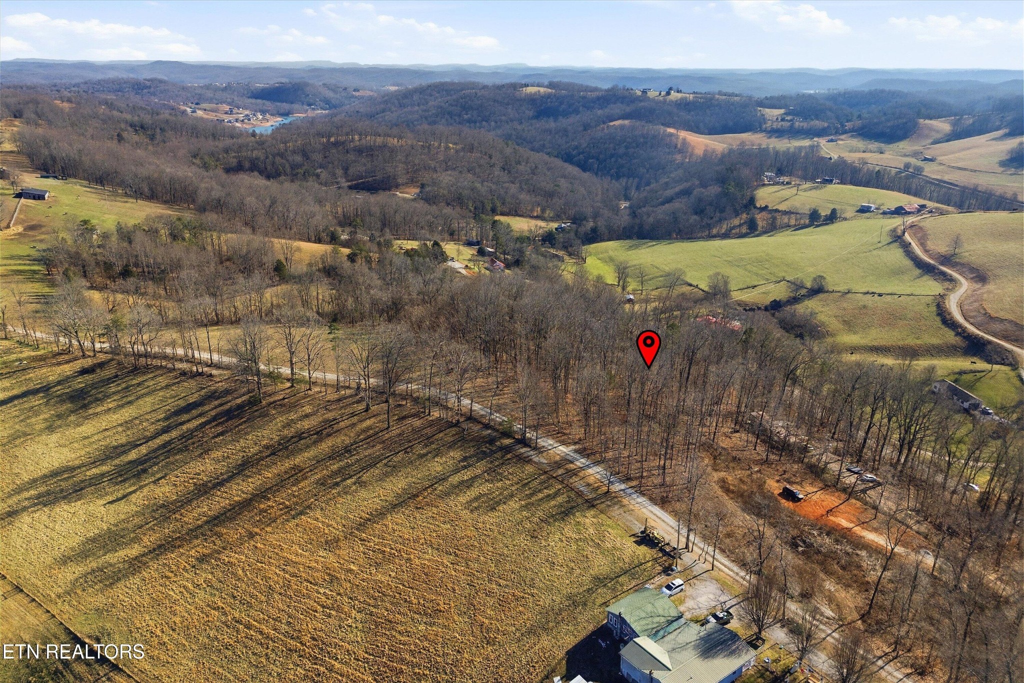 0 Sugar Hollow Road La Follette, TN 37766 - Photo 9 of 21 an aerial view of residential houses with outdoor space