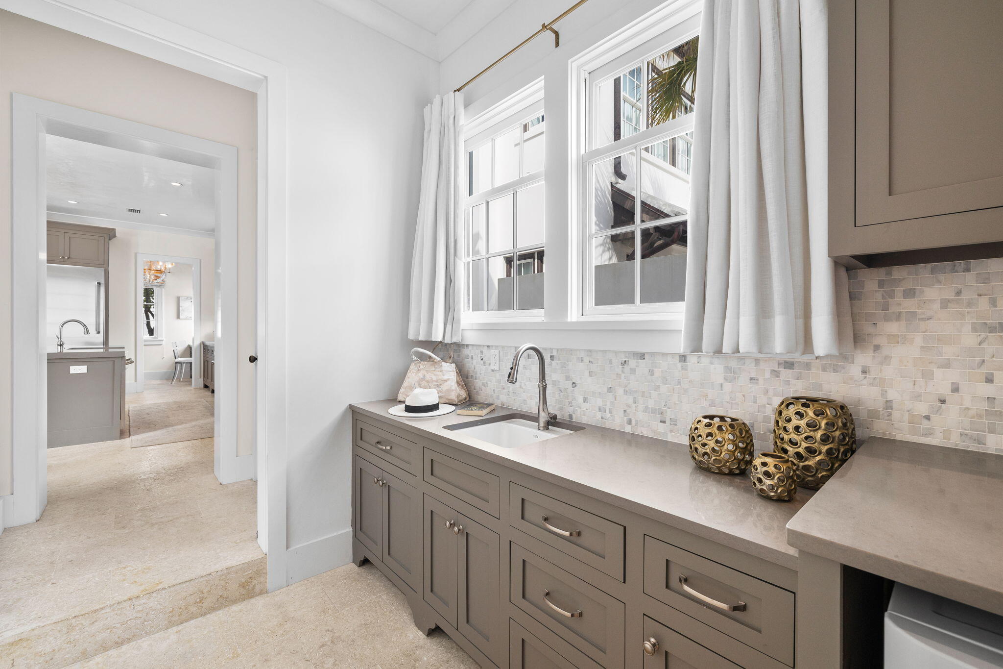 46 Nonesuch Way Inlet Beach, FL 32461 - Photo 32 of 53 a bathroom with a sink and a mirror