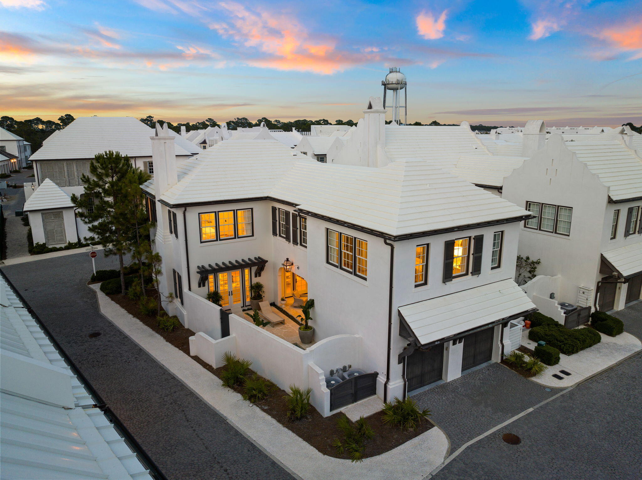 46 Nonesuch Way Inlet Beach, FL 32461 - Photo 41 of 53 aerial view of a house with a swimming pool