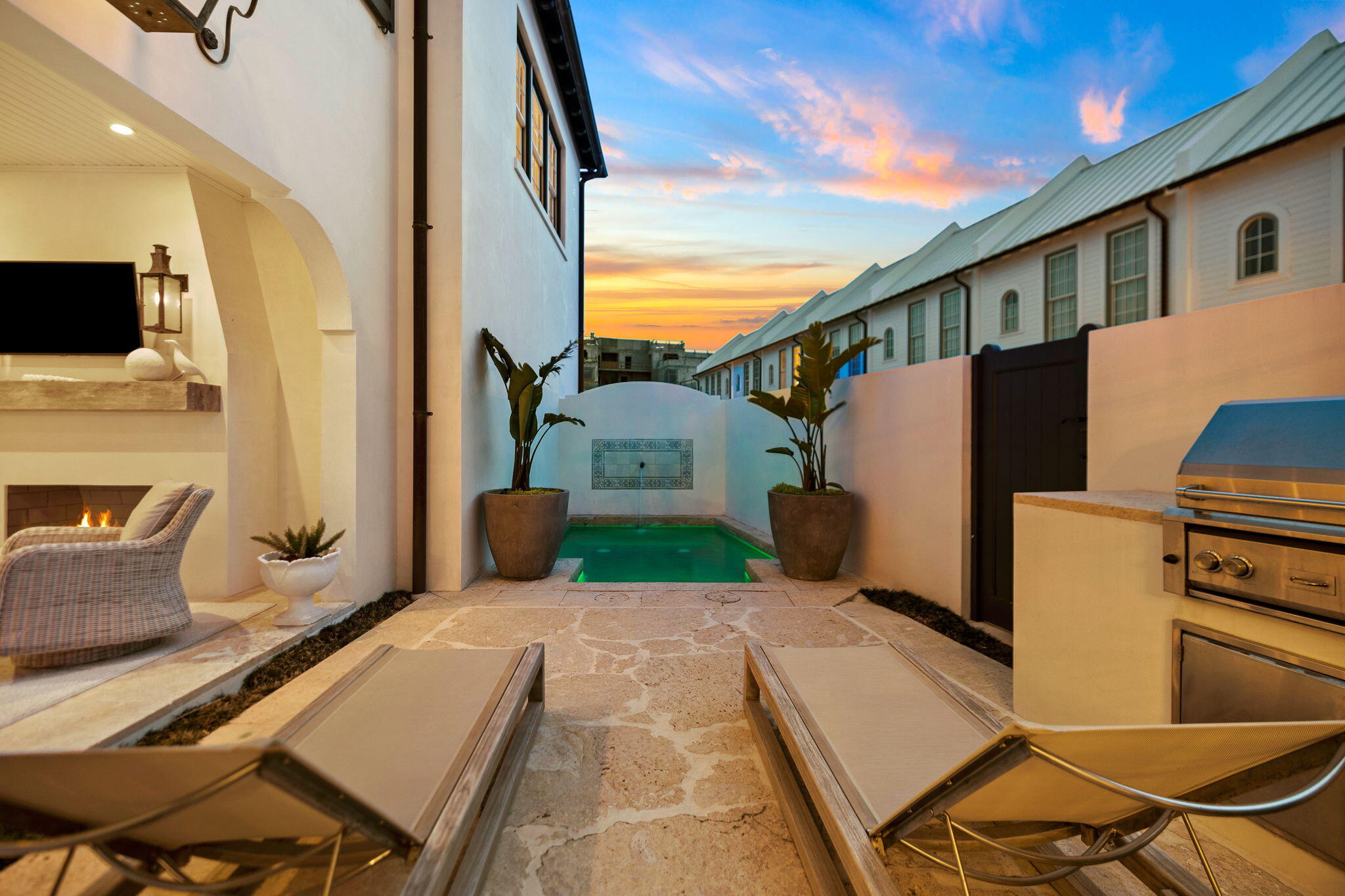 46 Nonesuch Way Inlet Beach, FL 32461 - Photo 43 of 53 a front view of a house with barbeque oven