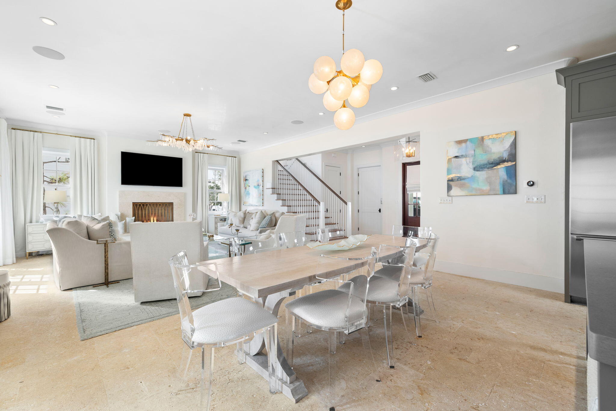 46 Nonesuch Way Inlet Beach, FL 32461 - Photo 9 of 53 a view of a dining room with furniture