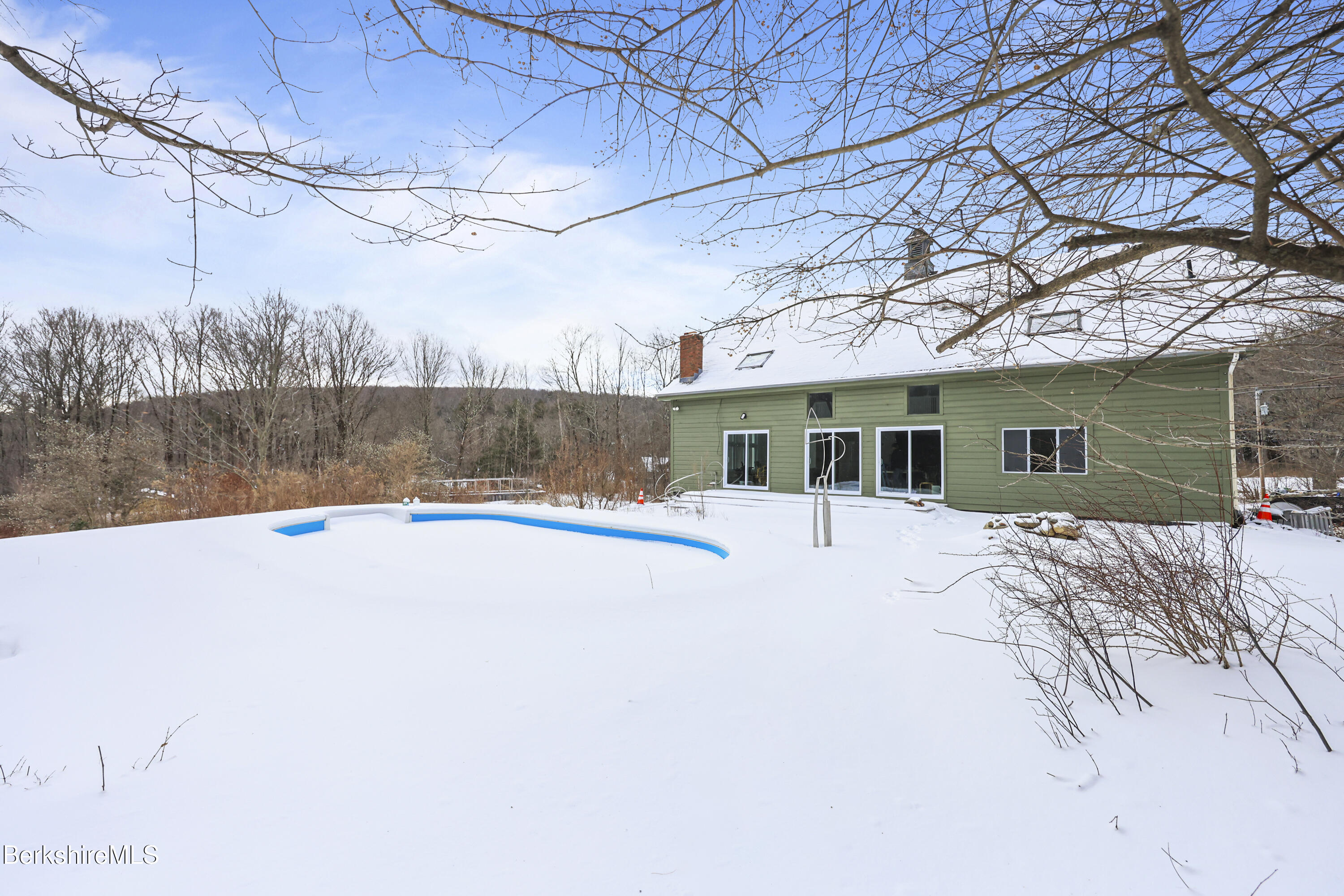161 Otis Road Becket, MA 01223 - Photo 47 of 58 Exterior Back & Pool