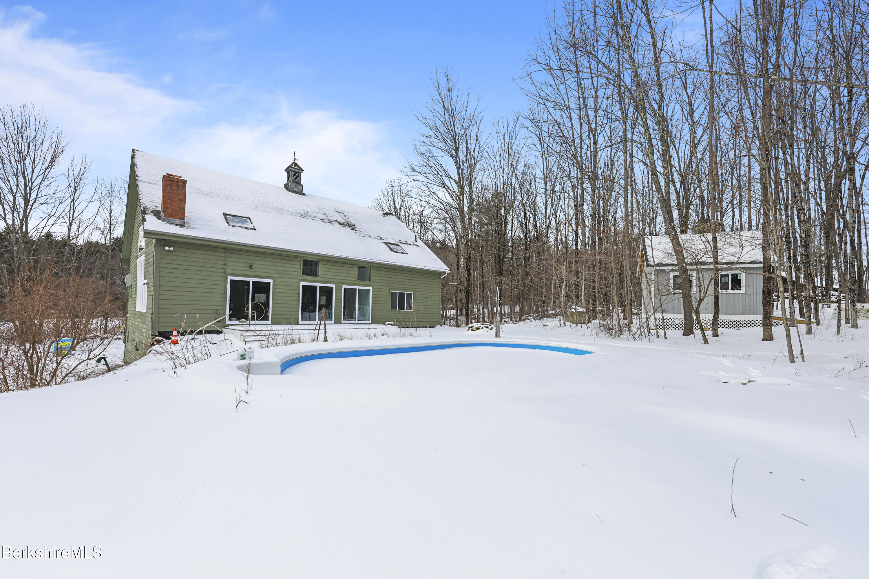 161 Otis Road Becket, MA 01223 - Photo 48 of 58 Exterior Back & Yard & Pool