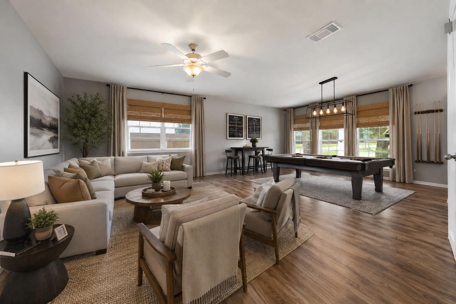 2446 Halstead Drive Spring, TX 77386 - Photo 7 of 45 Virtually staged to give you a visual on a fantastic potential use of space.