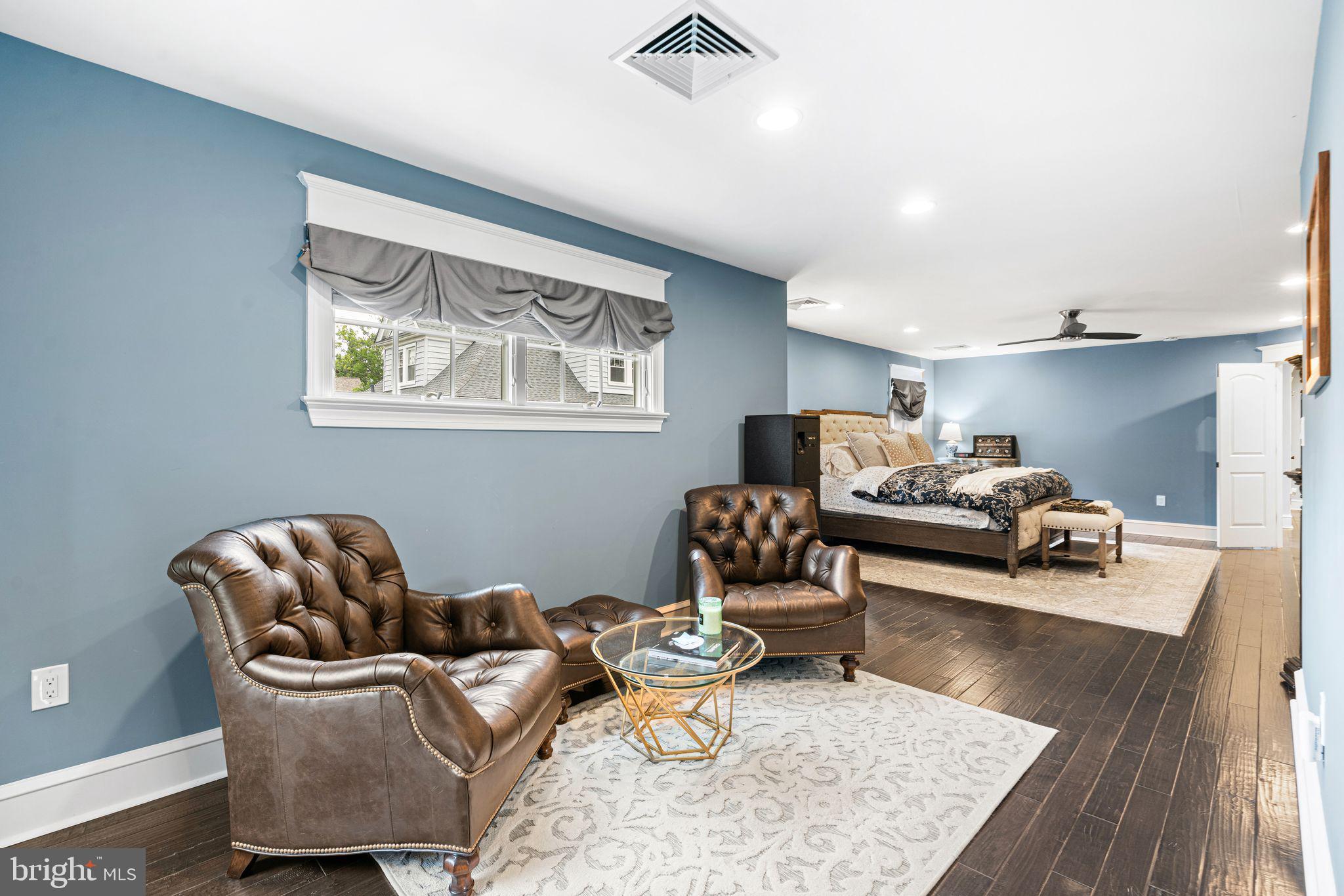 415 Washington Avenue Haddonfield, NJ 08033 - Photo 21 of 51 a living room with furniture and wooden floor