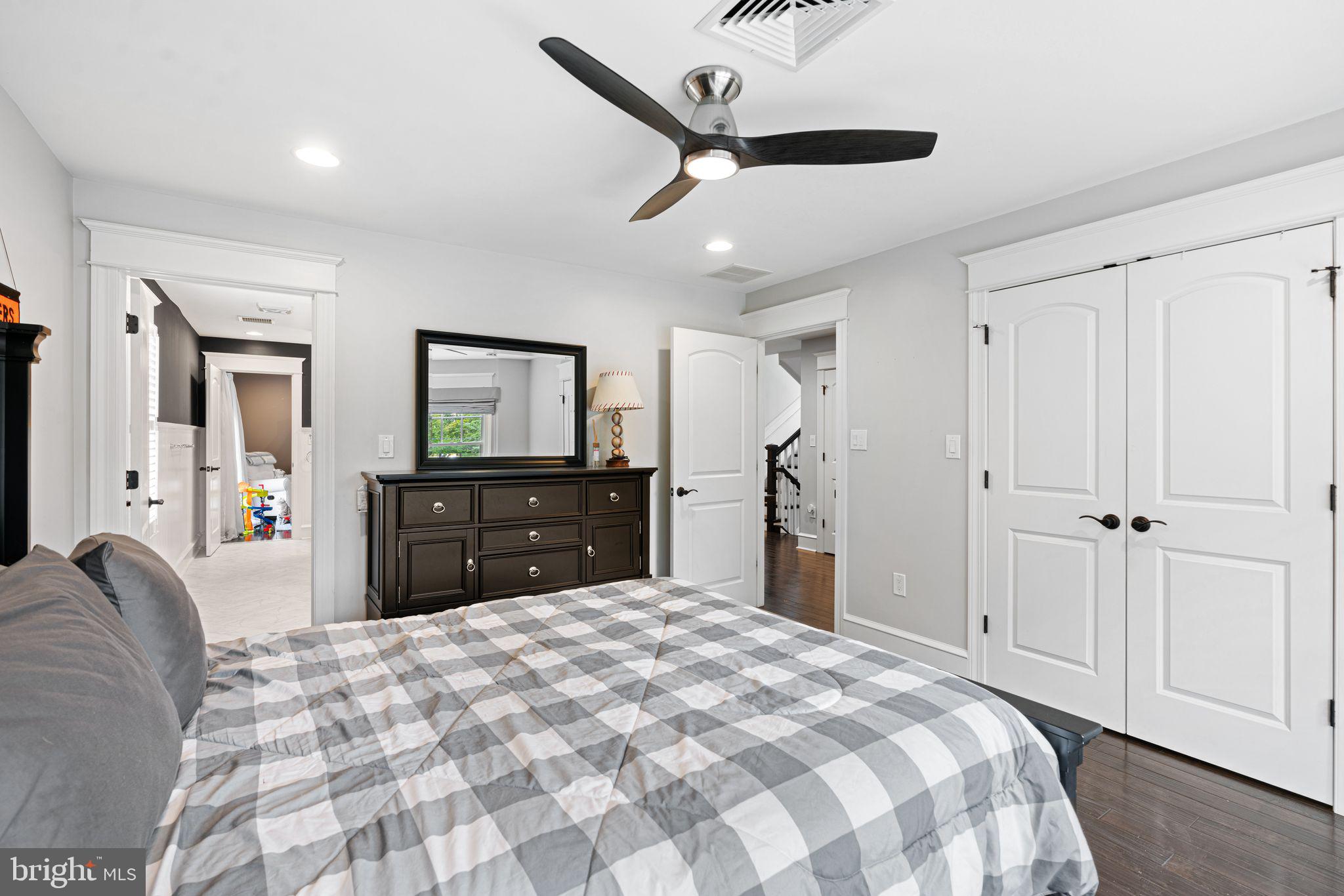 415 Washington Avenue Haddonfield, NJ 08033 - Photo 28 of 51 a bed room with a bed and a television